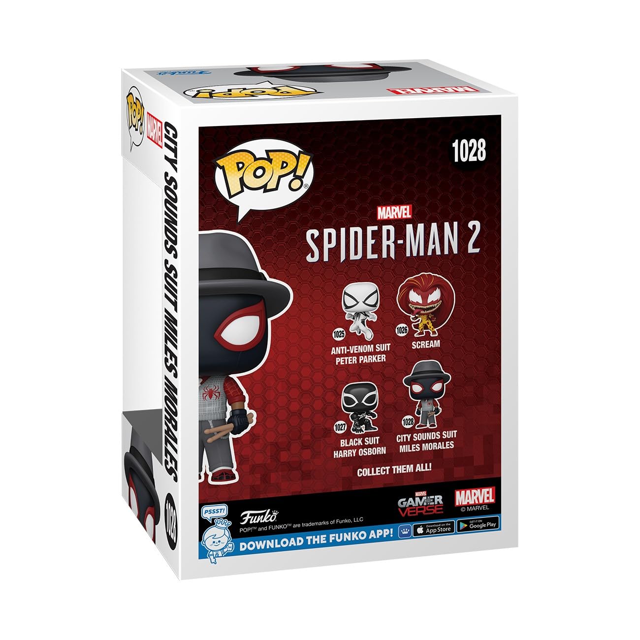 Funko Pop! Games: Spider-Man 2 - City Sounds Miles Vinyl Figure 3