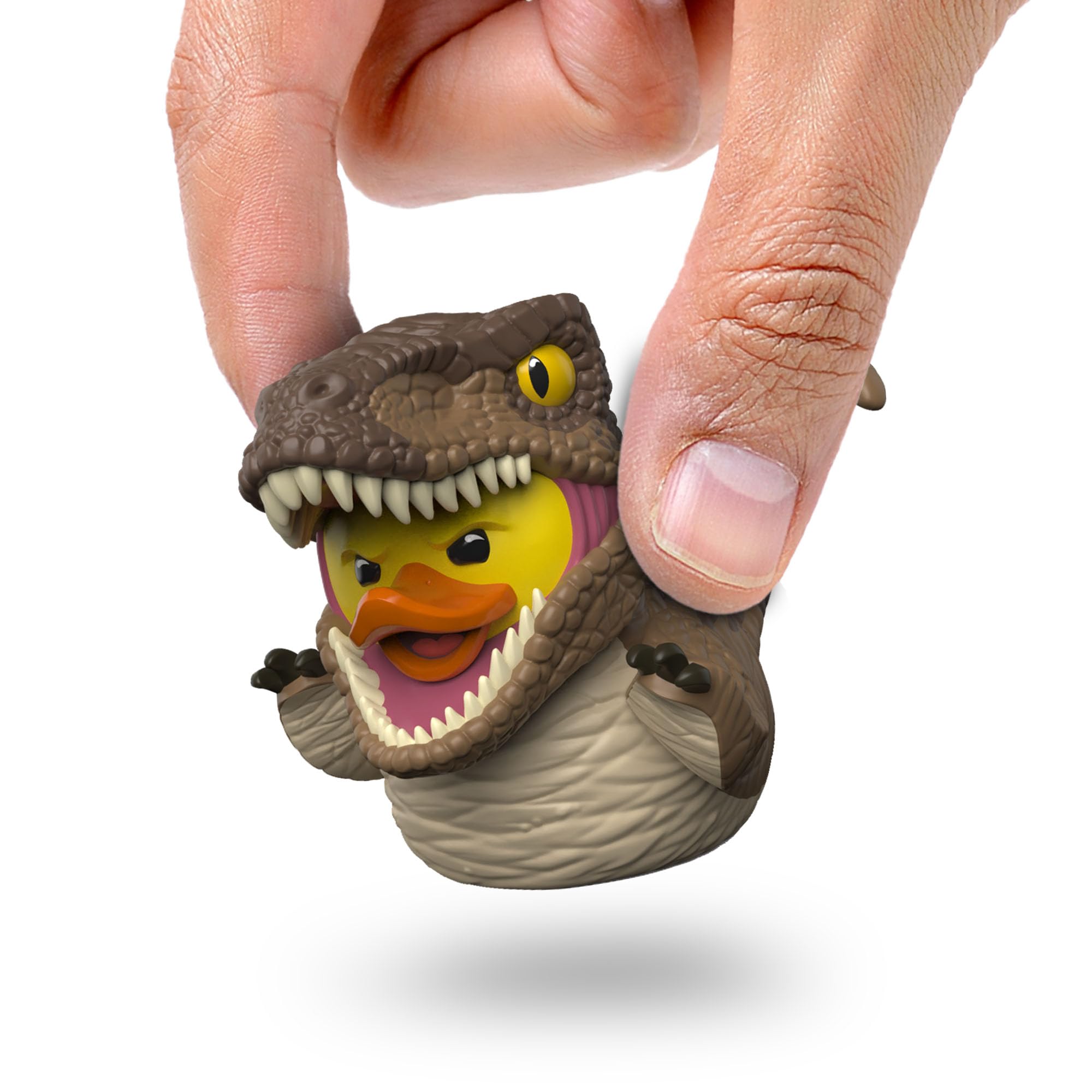TUBBZ Jurassic World Velociraptor Mini Cosplaying Rubber Duck Collectible Figure | 5 cm 1