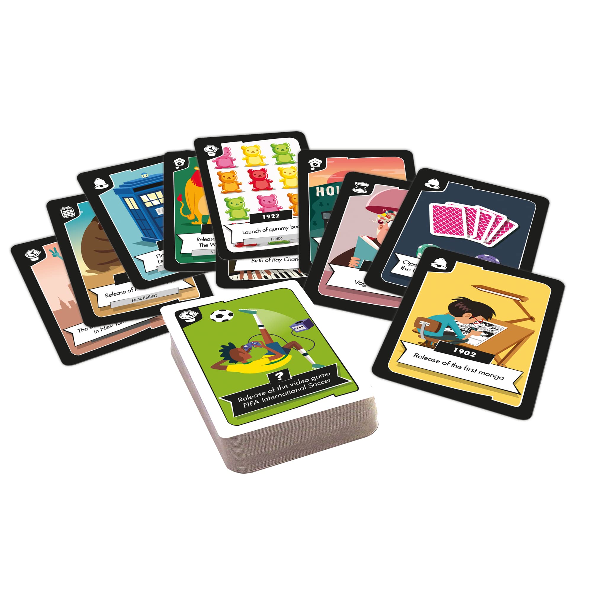 Zygomatic Timeline Twist: Pop Culture Card Game for 2-6 Players 3
