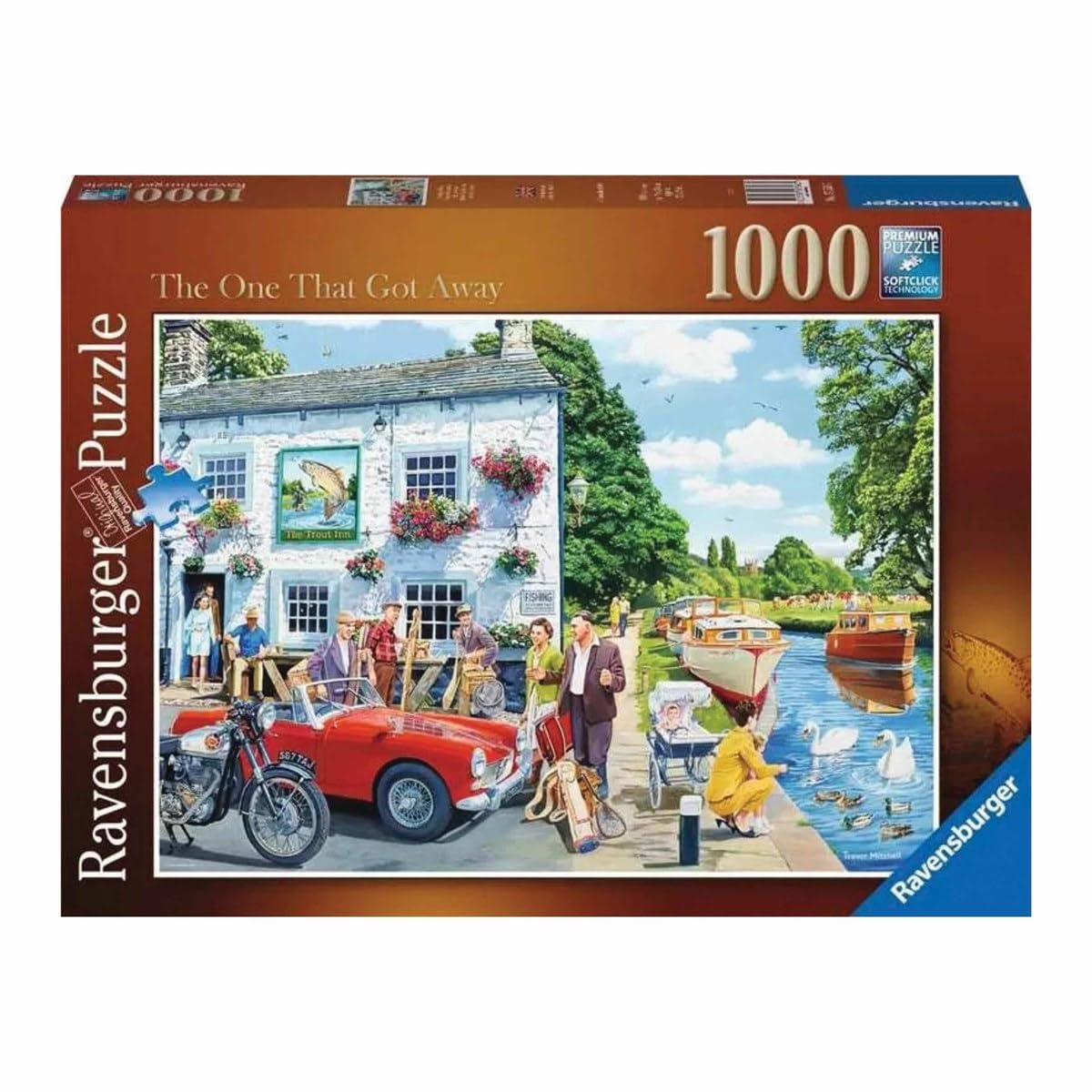 Ravensburger The One That Got Away Jigsaw Puzzle - 1000 Pieces | 70x50cm | Premium Quality