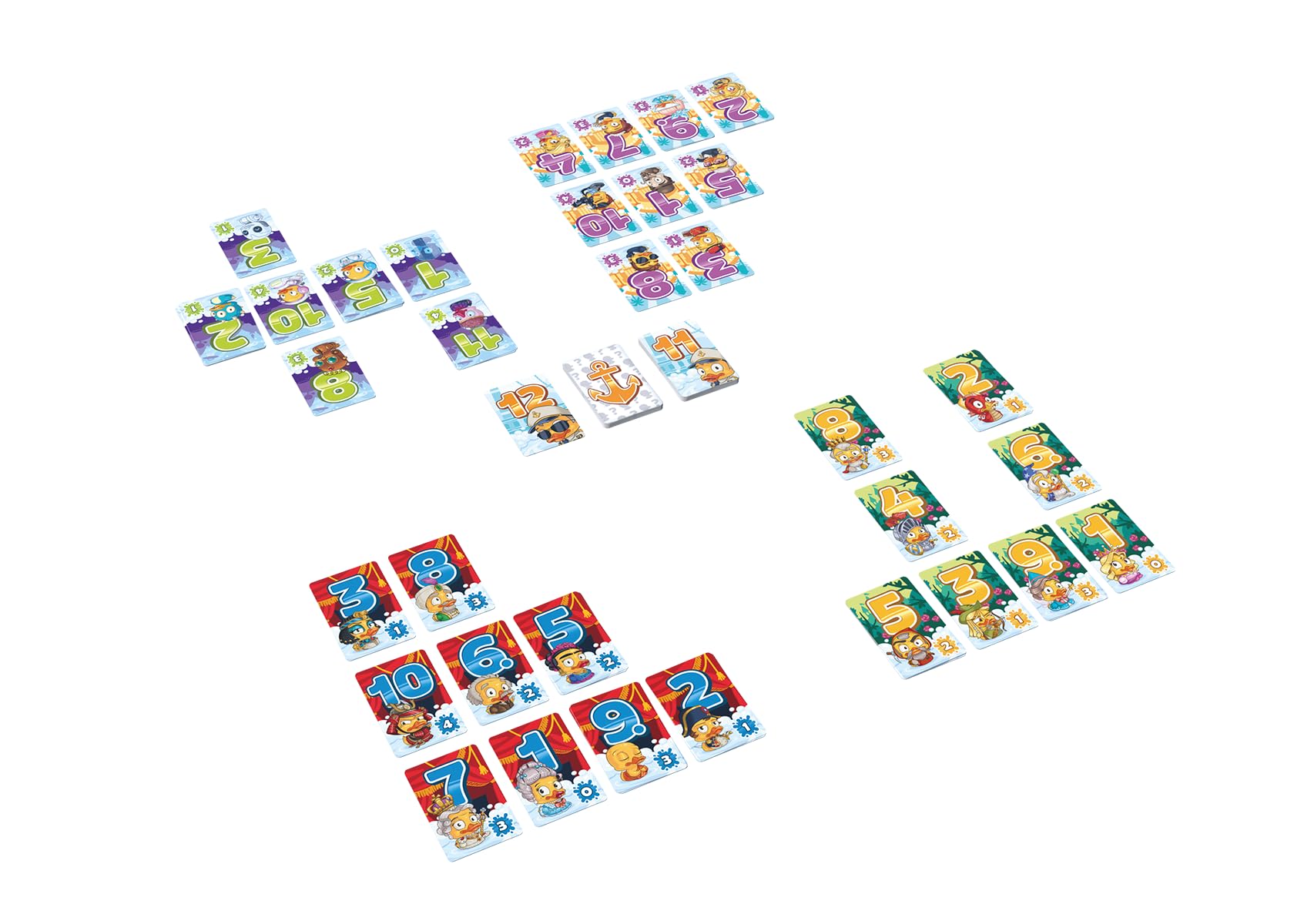 Captain Games Duck and Cover Family Card Game for 2-7 Players, Ages 8+