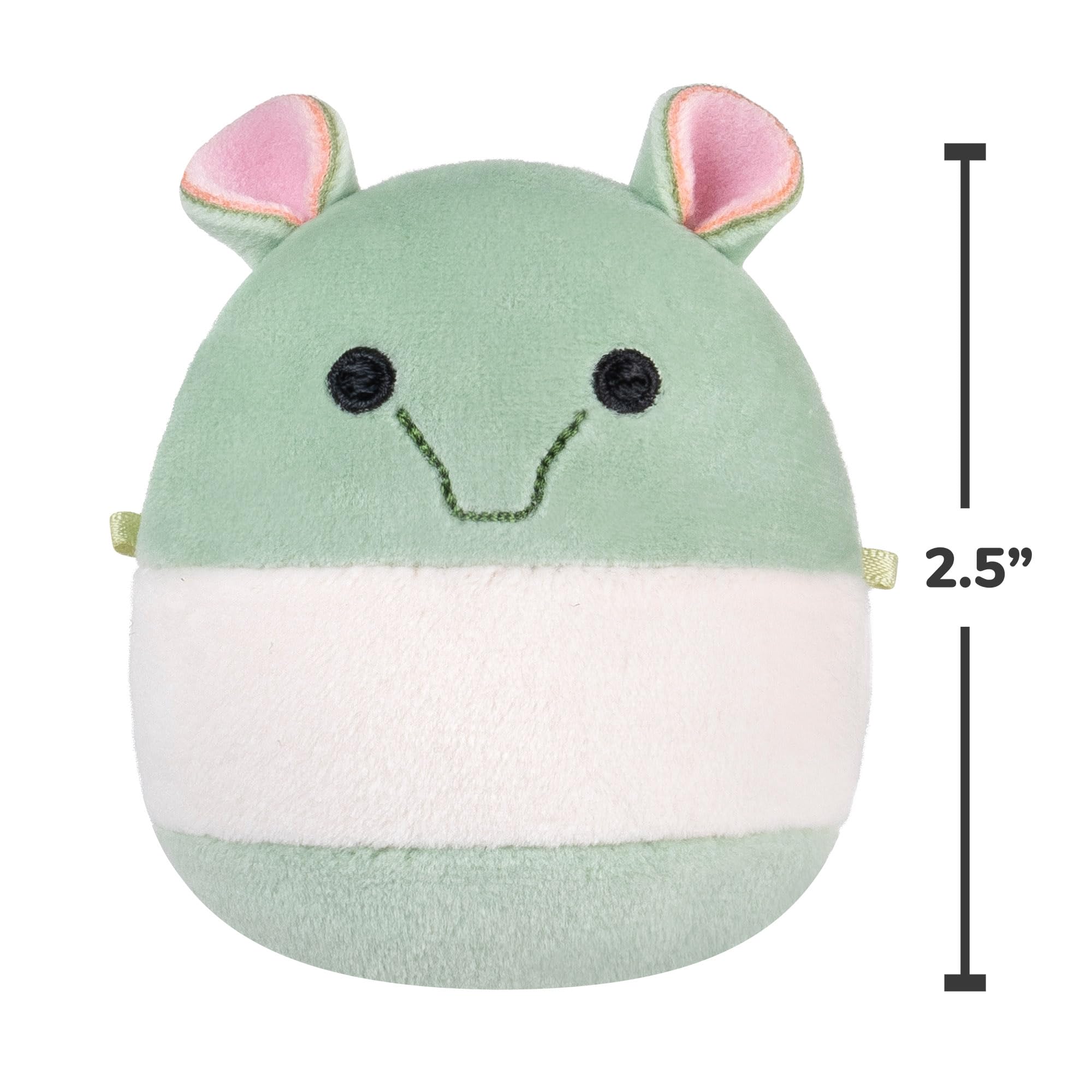 Squishmallows Micromallows 5-Pack Plush - Lavender Bear, Dragonfruit Fox, Calico Cat, Tapir, Alpaca 9