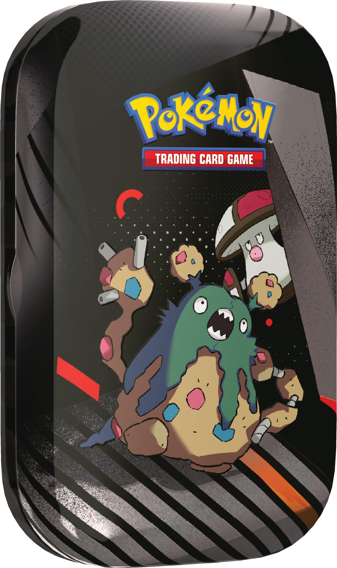 Pokémon TCG: Unova Mini Tin – Garbodor & Amoonguss (2 Booster Packs & 1 Sticker)