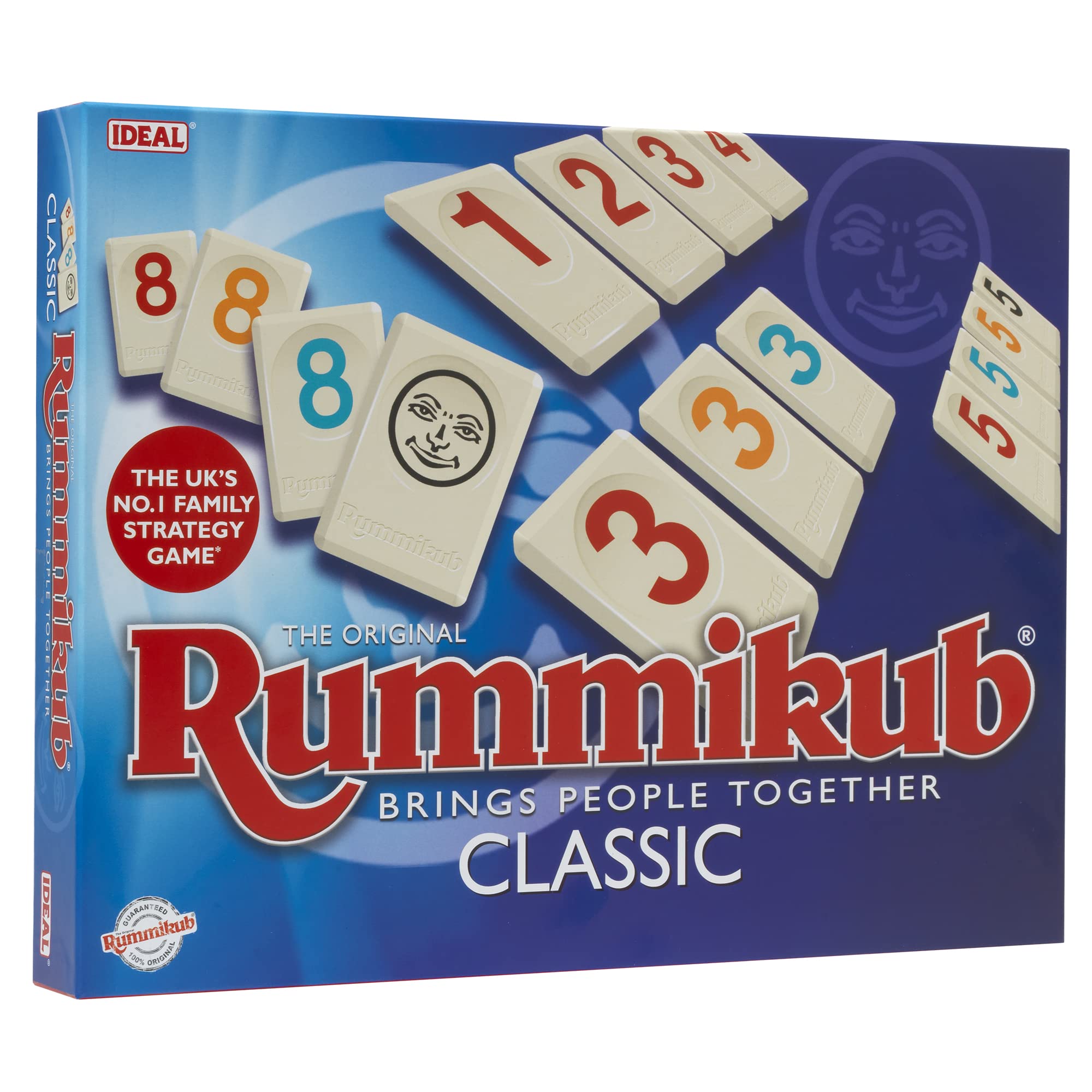 Ideal Rummikub Classic Numbers Strategy Game
