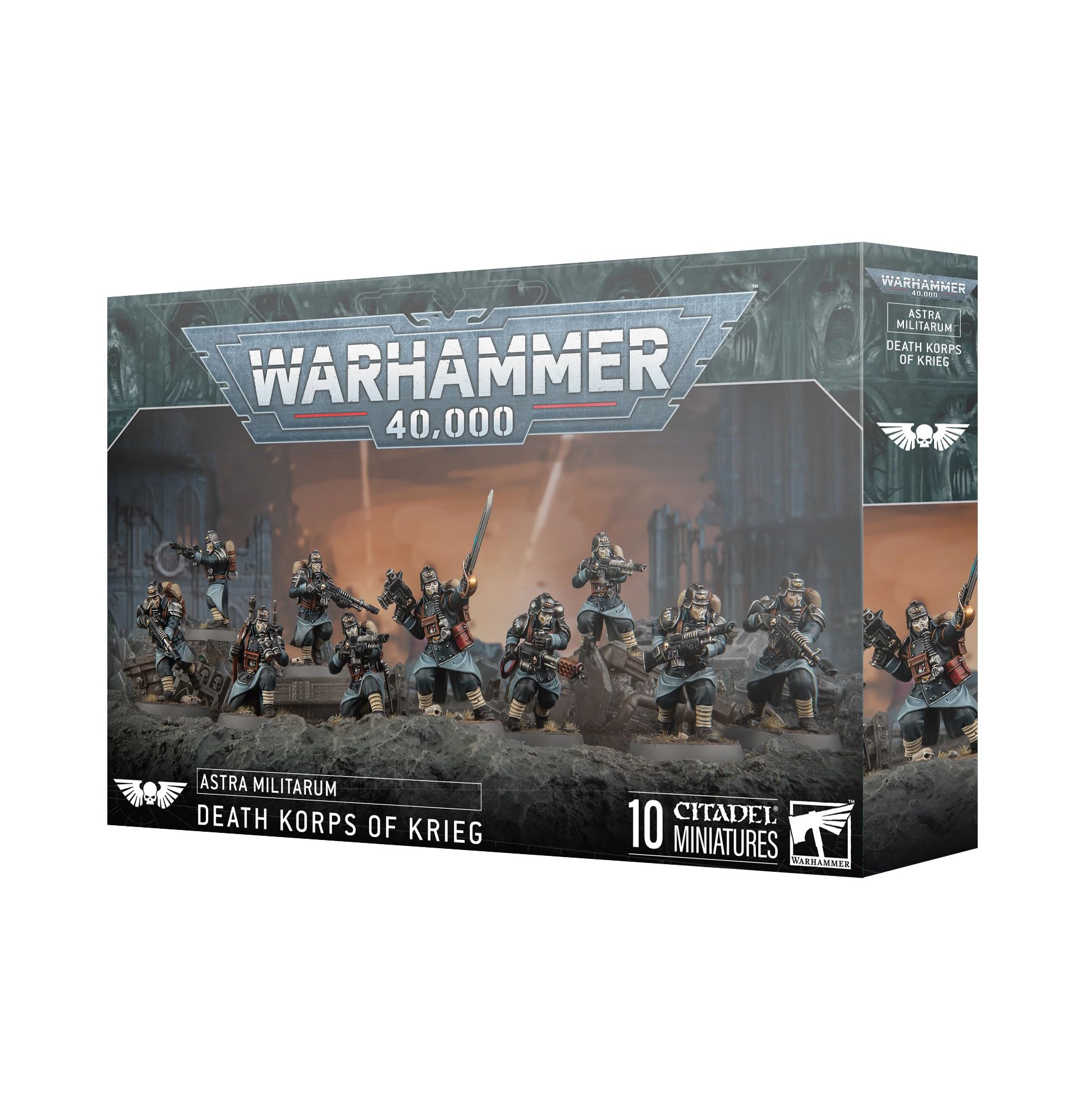 Games Workshop Warhammer 40,000 Astra Militarum Death Korps of Krieg 10-Pack Plastic Miniatures