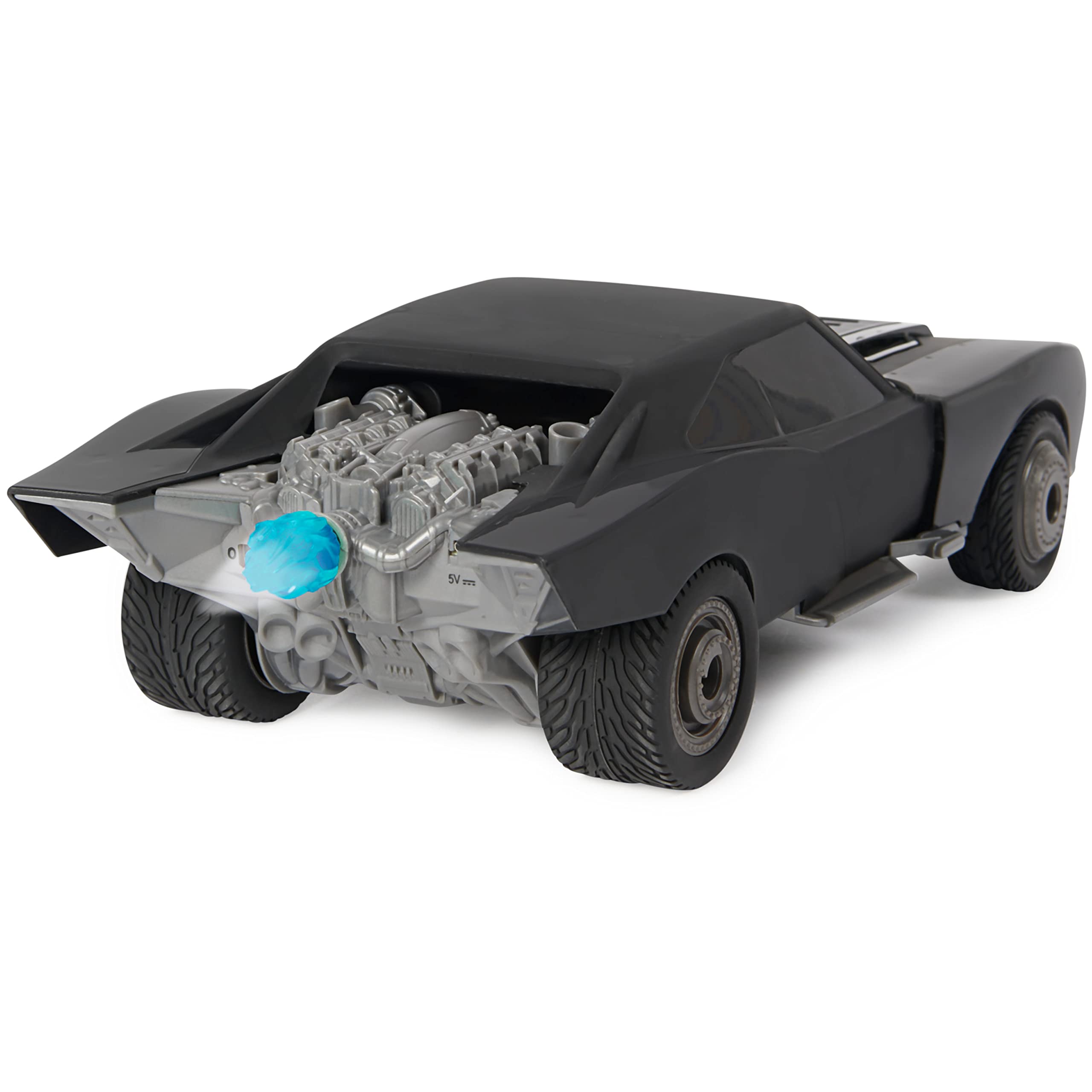 DC Comics The Batman Turbo Boost Batmobile RC - Remote Control Car with Light-Up Engine & Turbo Speed 6