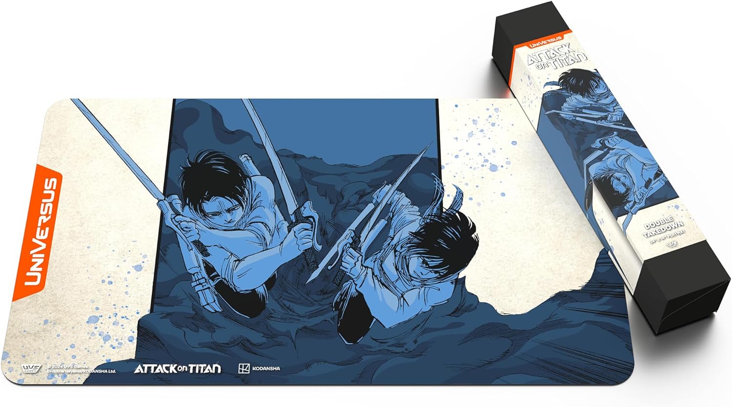 UniVersus Attack on Titan: Origins of Power Double Takedown Playmat 24 x 14 5