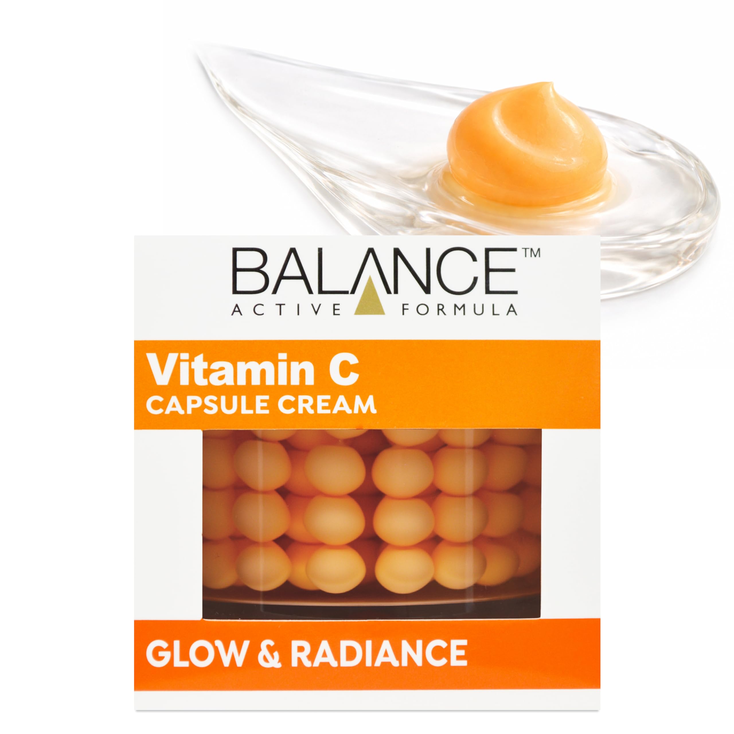 Balance Active Formula Vitamin C Capsule Cream - Brightening & Hydrating Face Cream | 100ml