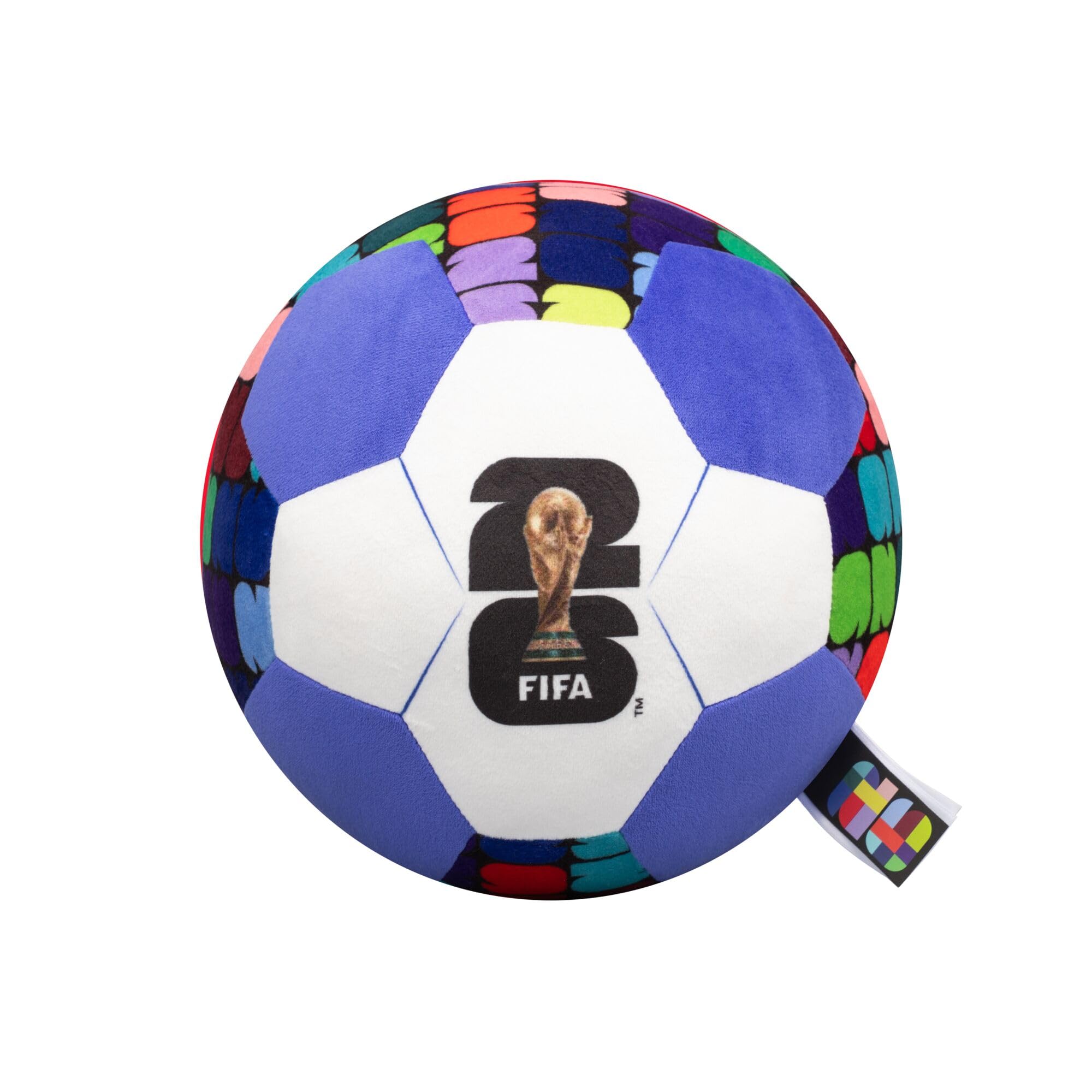 FIFA 9-Inch Purple Plush Football - Official World Cup Collectible Soft Toy for Ages 3+ 1