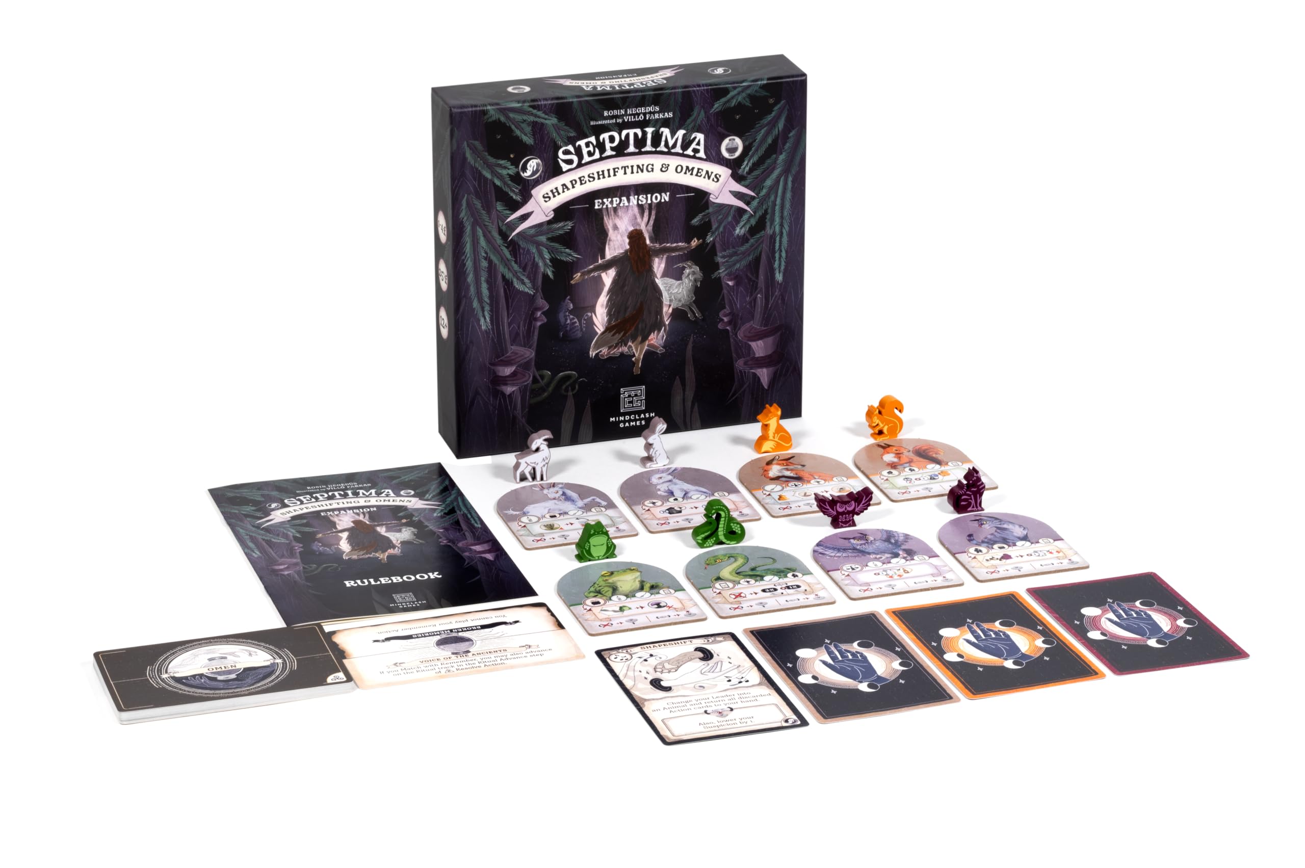 Mindclash Games Septima: Shapeshifting & Omens Expansion 3