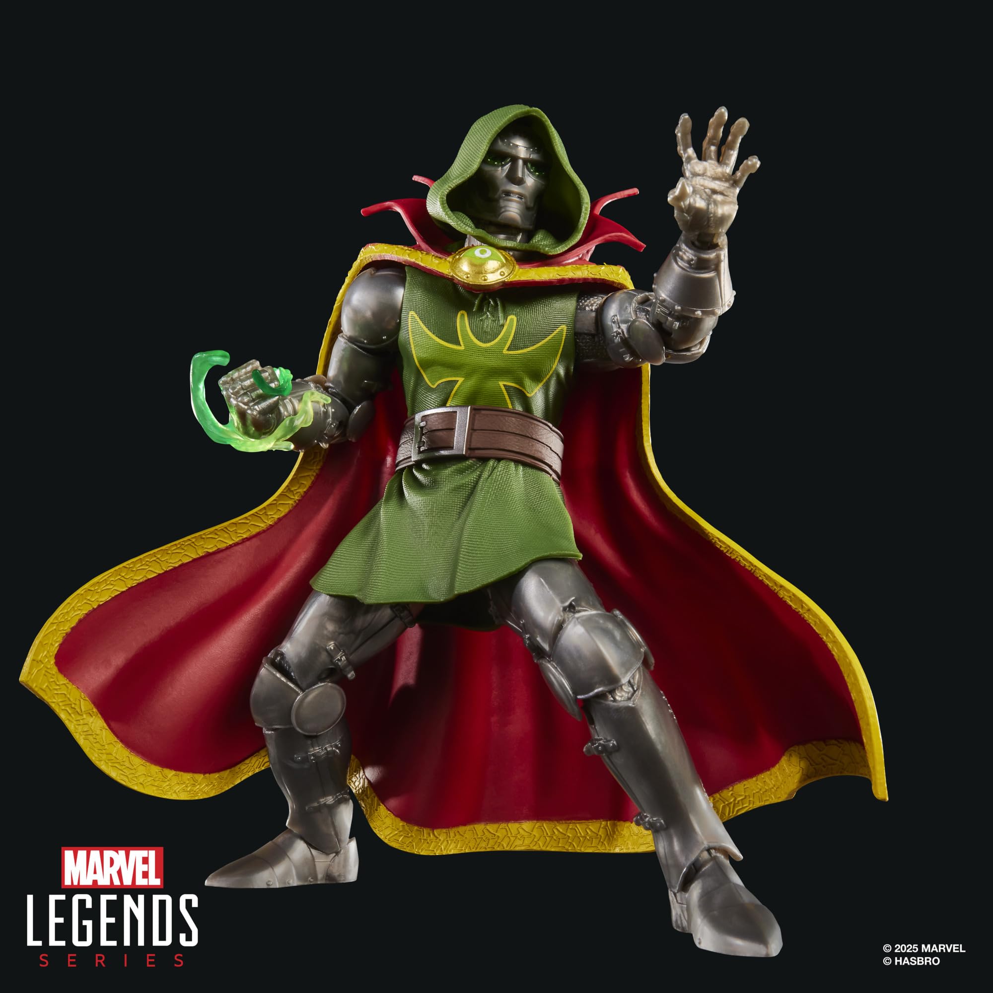 Marvel Press Marvel Legends Emperor Doom Action Figure | 6-Inch Scale | 20+ Points of Articulation 4