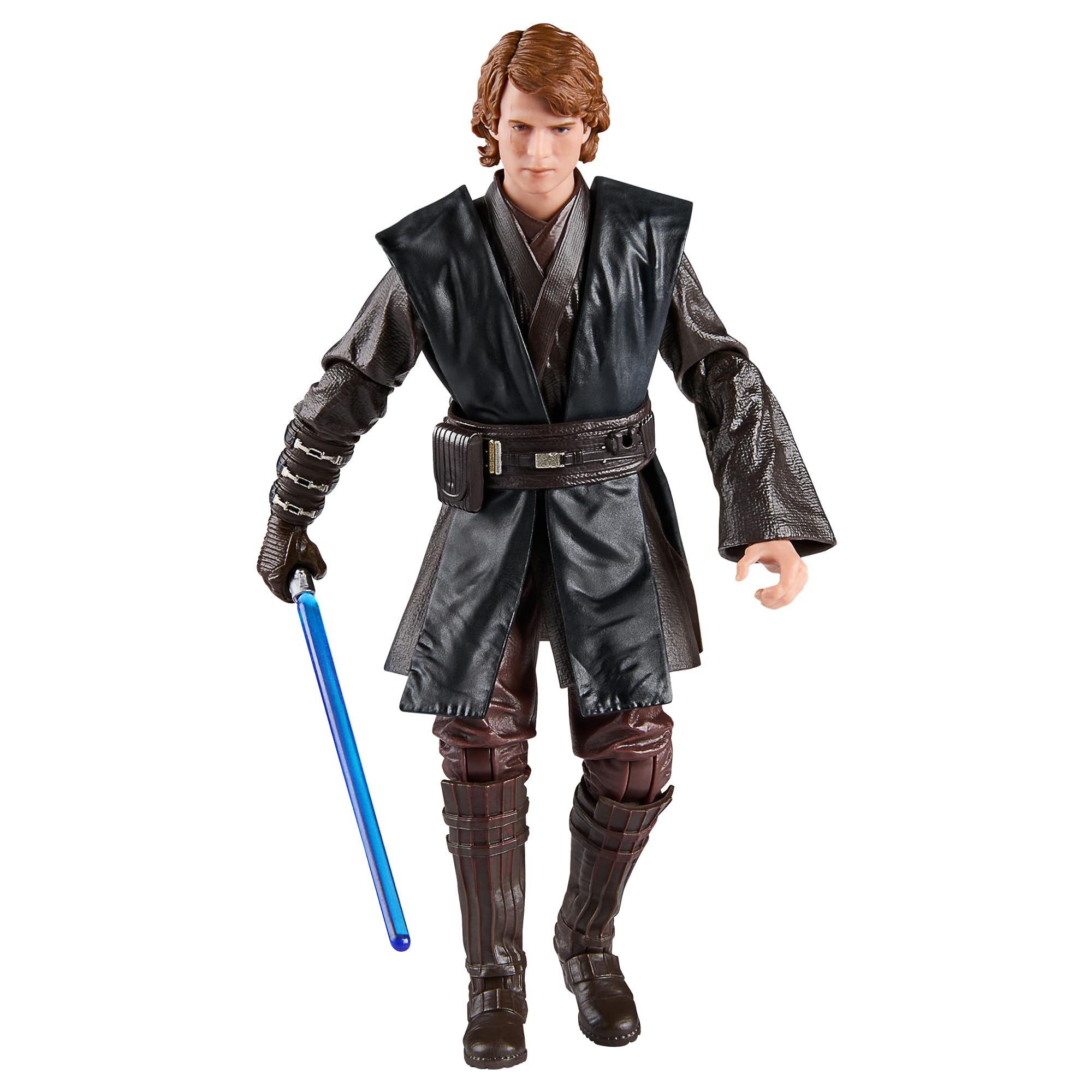 Star Wars The Black Series Anakin Skywalker - 6 Inch Action Figure with Blue Lightsaber