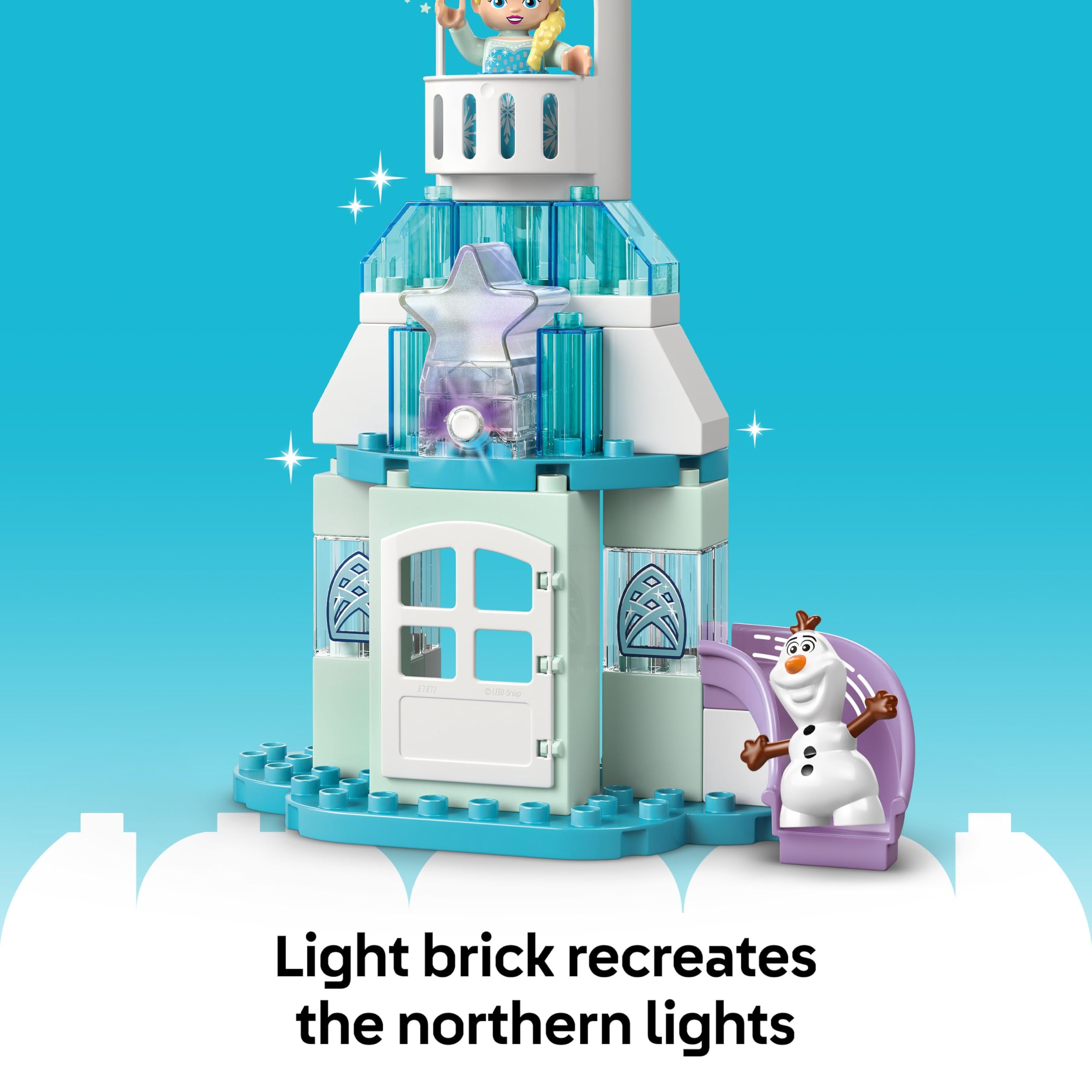 LEGO DUPLO Disney Anna and Elsa's Frozen Castle Party - Building Set for Toddlers 2+ 4