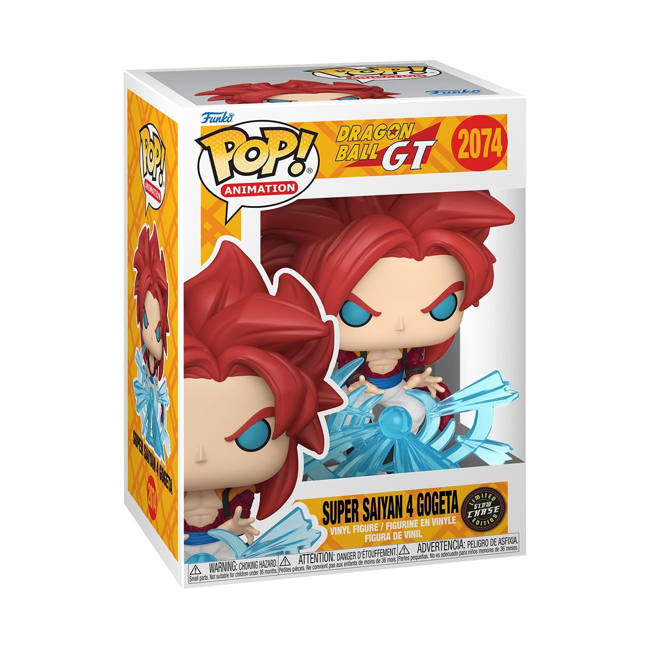 Funko Pop! Animation: Dragon Ball GT - Gogeta Vinyl Figure (86495) 3
