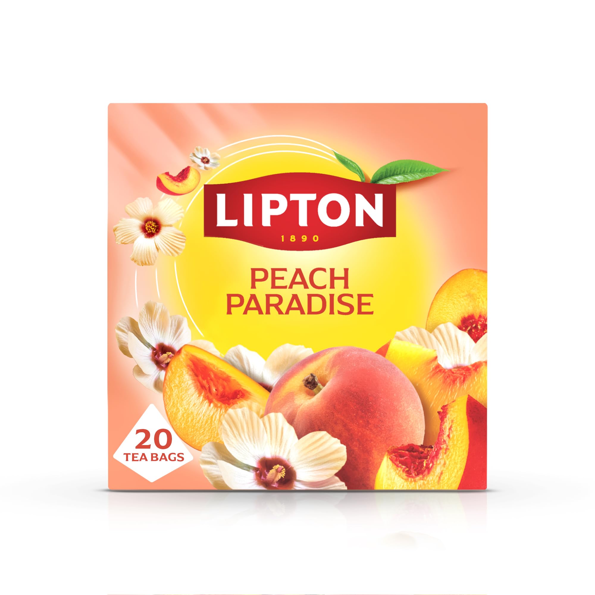 Lipton - Peach Paradise Fruit Infusion Herbal Tea Bags