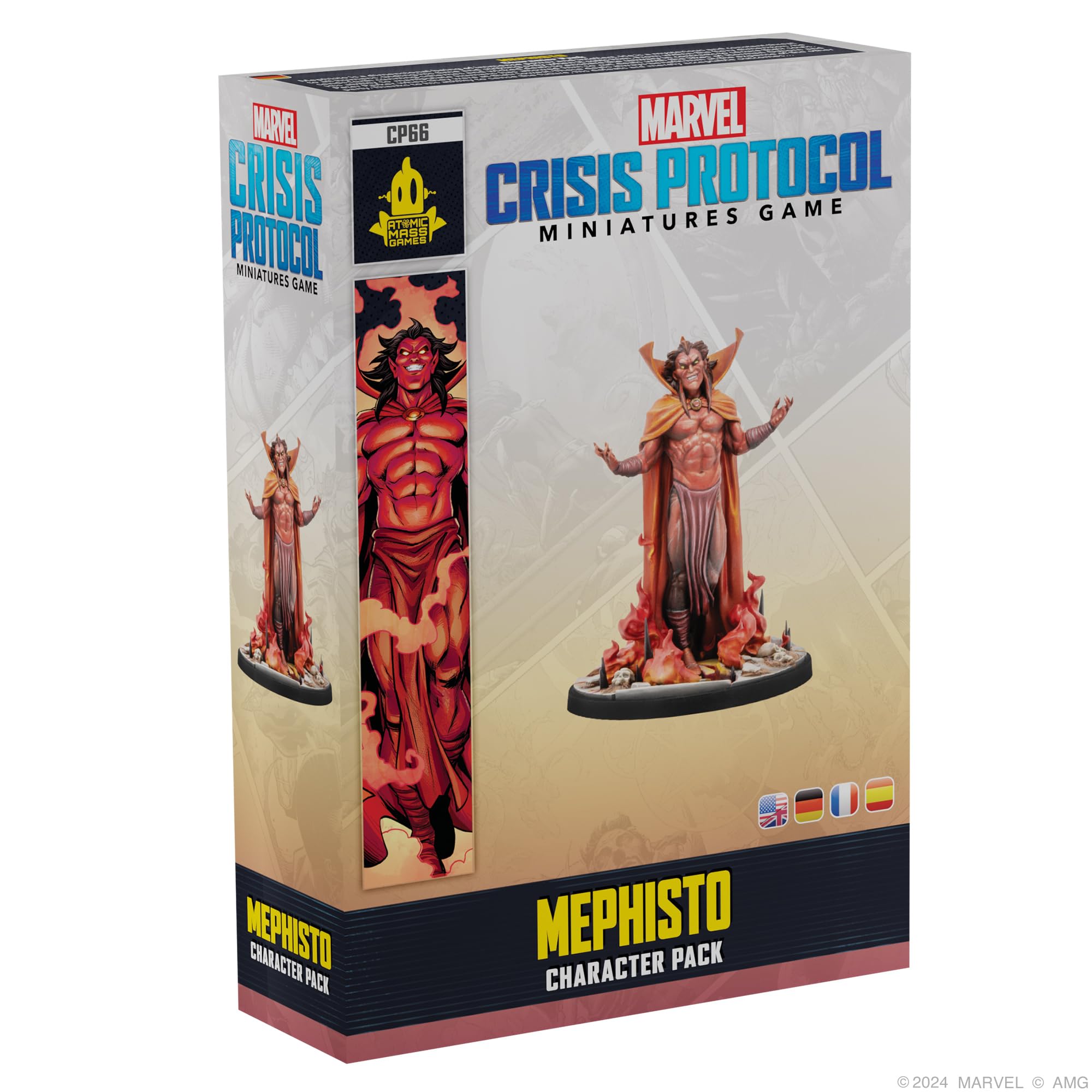 Atomic Mass Games Marvel Crisis Protocol: Mephisto Miniatures Board Game Expansion 7