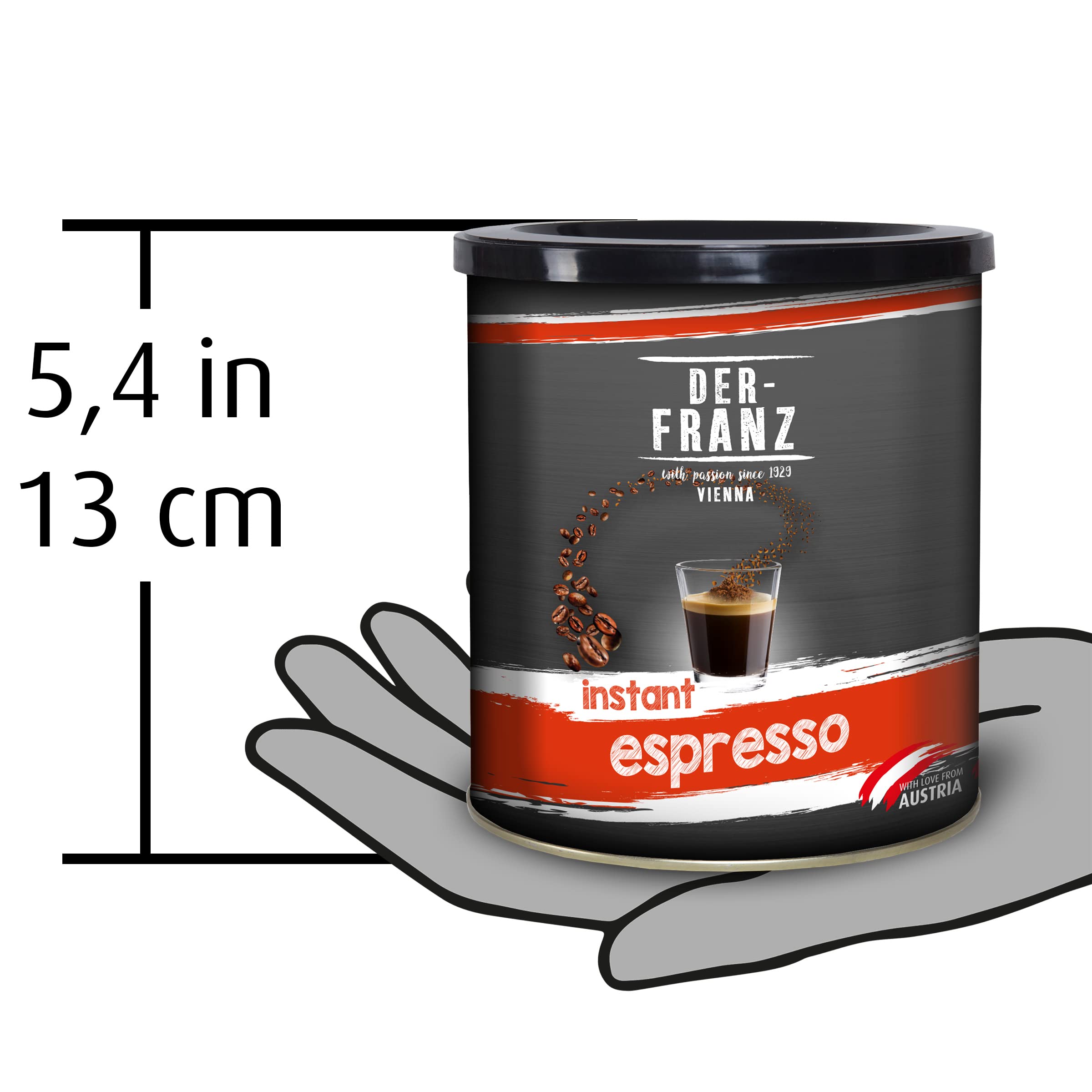 Der-Franz Espresso Instant Coffee, 200 g 4