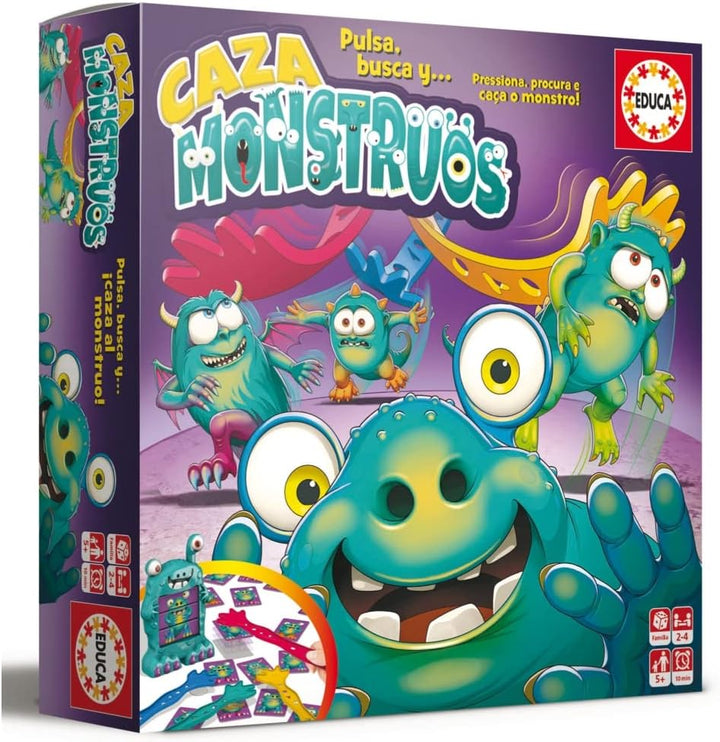 Educa - Hunting Monsters: A Fun and Fast-Paced Visual Agility Game for Ages 5 and Up