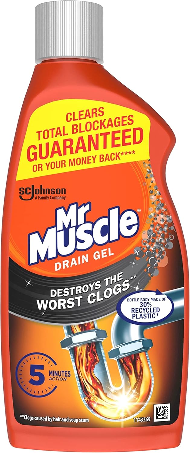 Mr Muscle - Power Gel Drain Unblocker 500ml