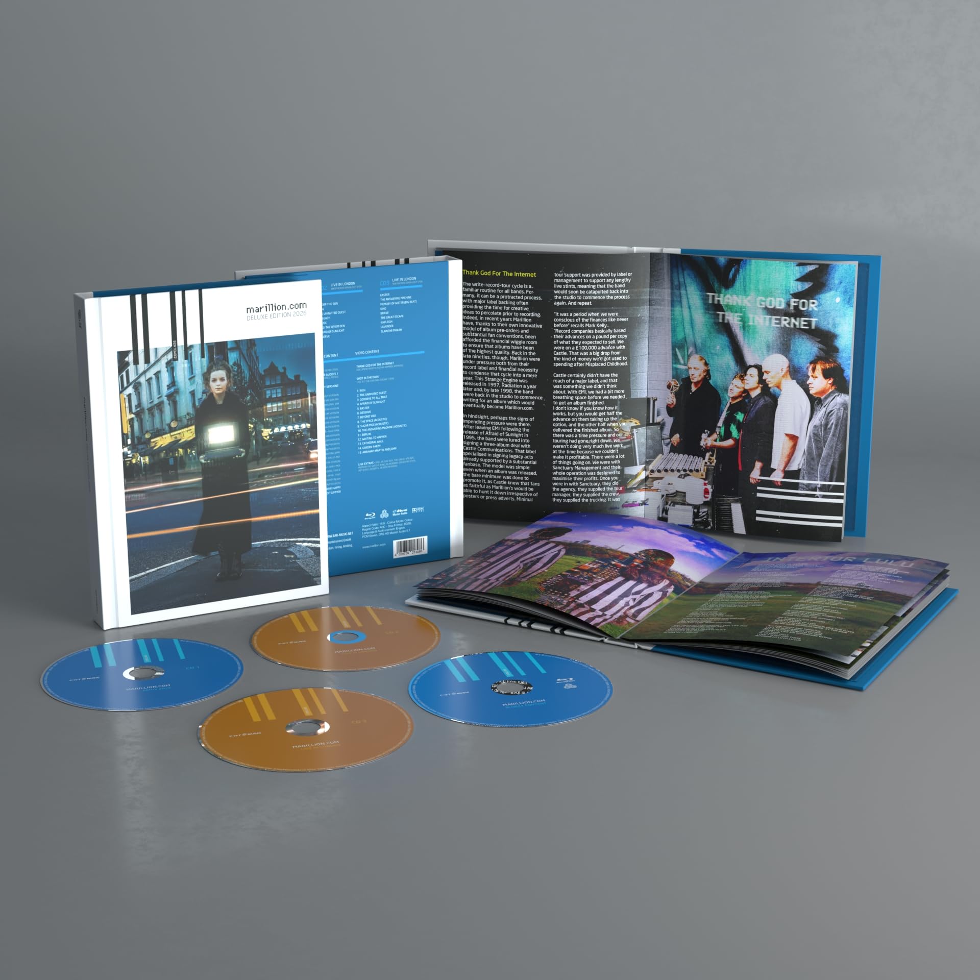 Marillion - Marillion.Com [Deluxe Edition CD & Blu-ray]