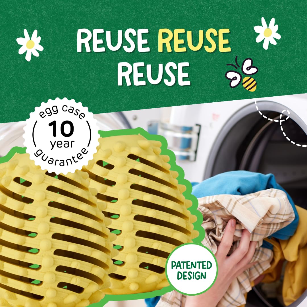 Ecoegg - Dryer Egg Tumble Dryer Balls Replacement | Reduces Drying Time | Fragrance Free 5