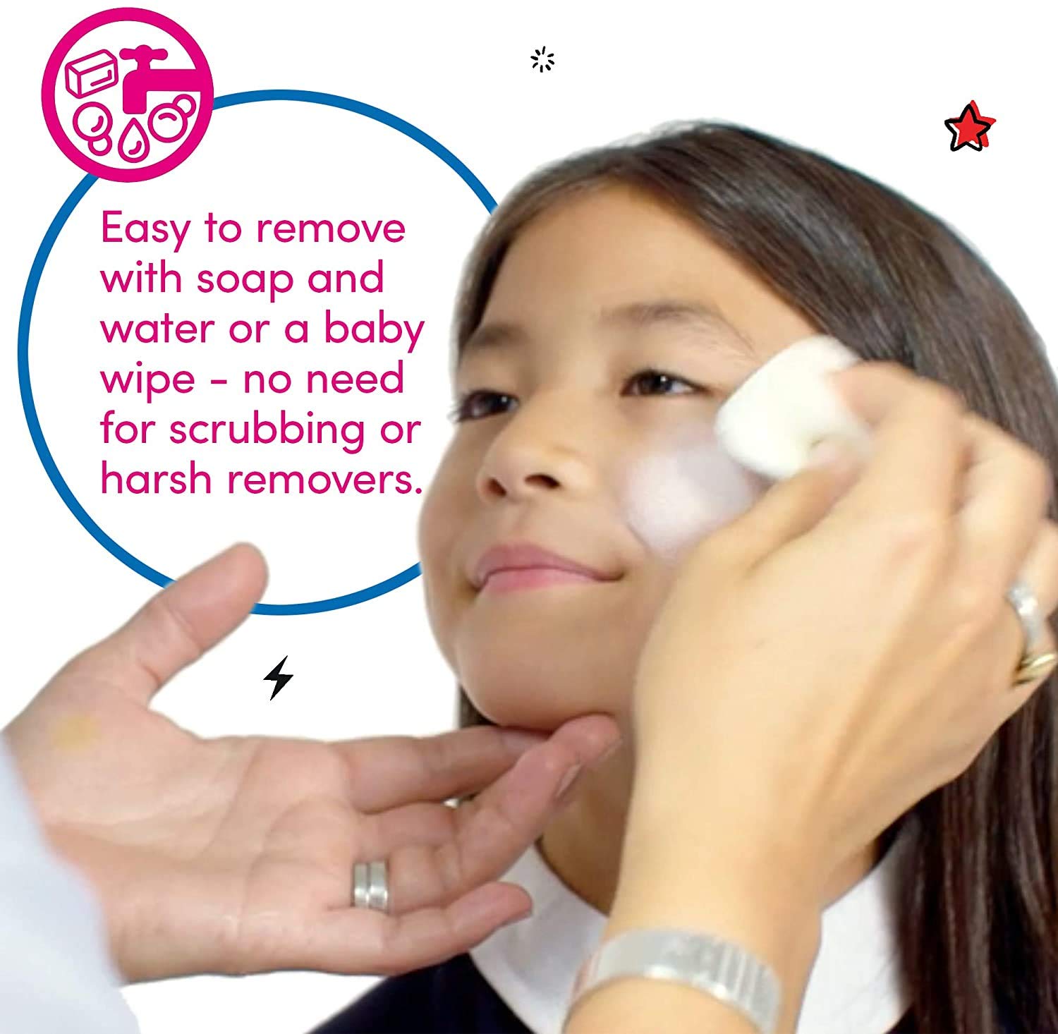 Snazaroo - Light Grey Classic Face Paint (18 ml) Pack of 5 7