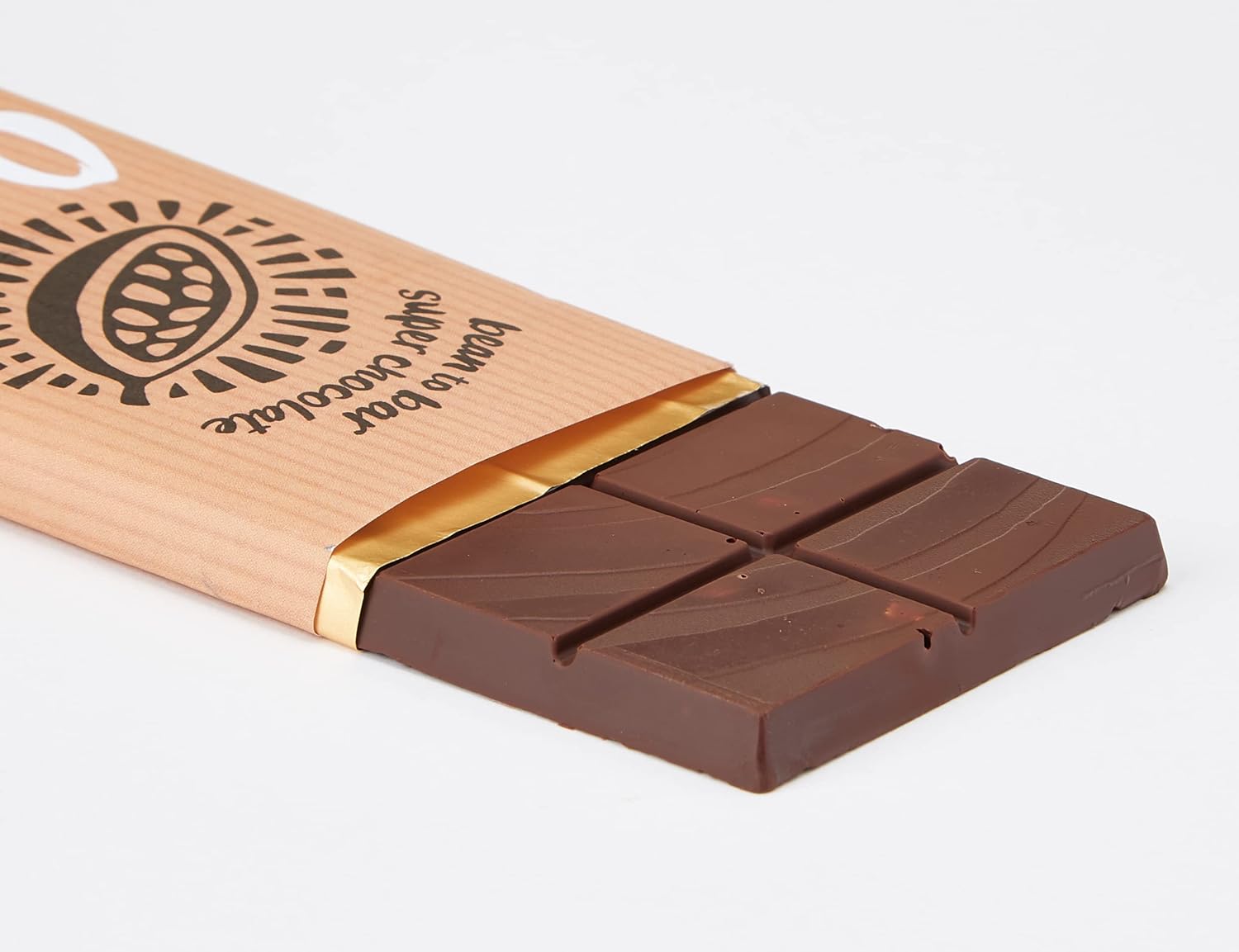 Ombar Coco Almond Vegan Chocolate Bar - Organic Fair Trade Dairy Free 60g 6