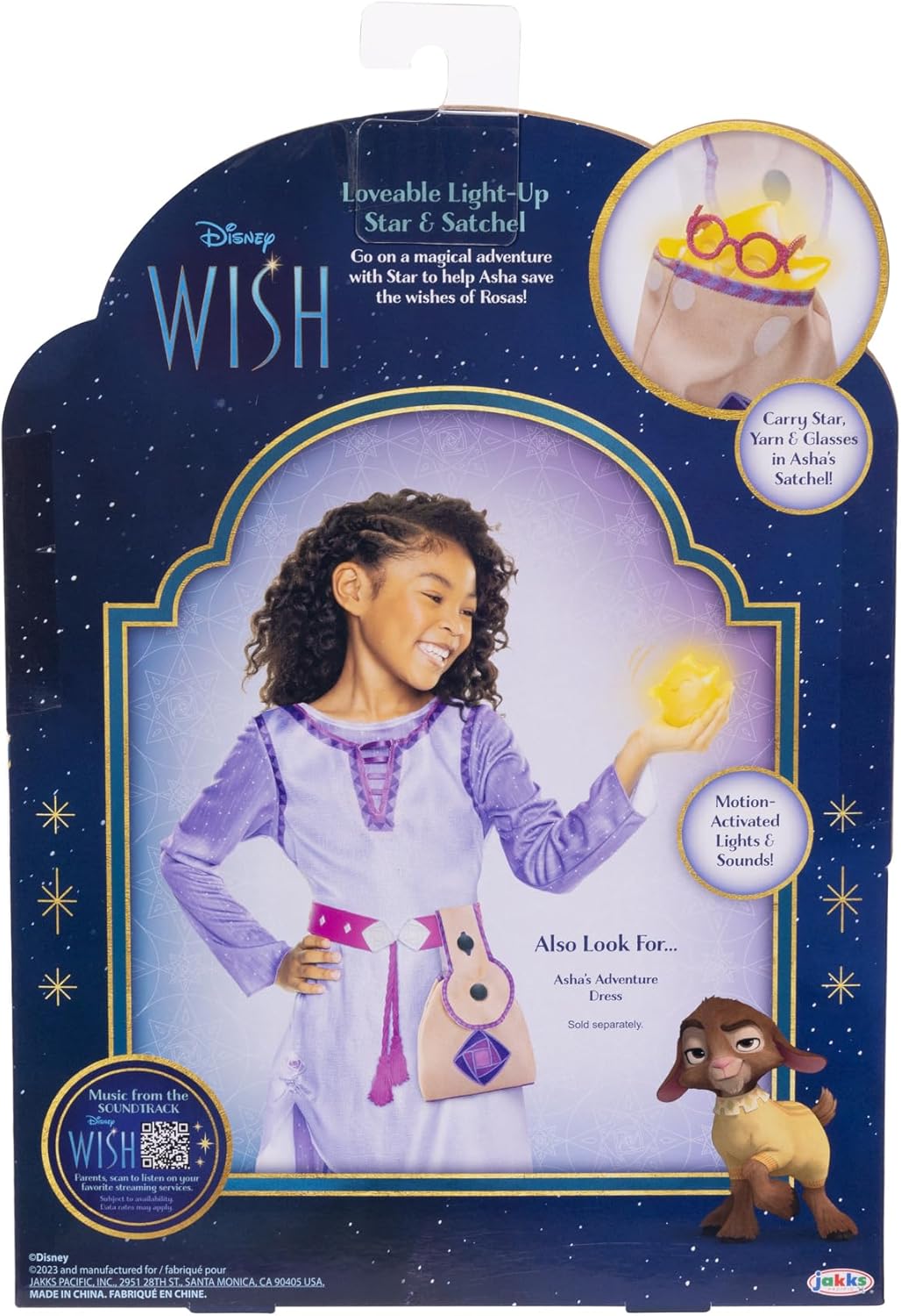 Disney’s Wish Interactive Light Up and Sound Role Play Star with Included Storyt (231311)