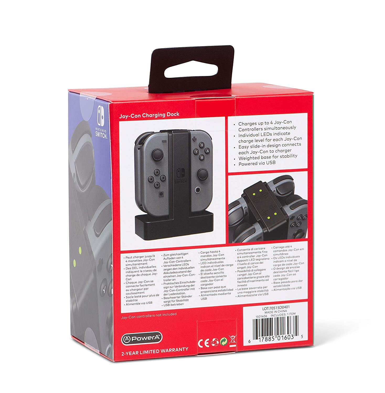 PowerA Charging Station for Nintendo Switch Joy-Con Controllers - Nintendo Licensed 11