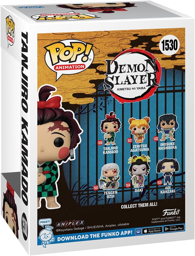 Funko Pop! Animation: Demon Slayer - Tanjiro Kamado (Kimono) Vinyl Figure 6