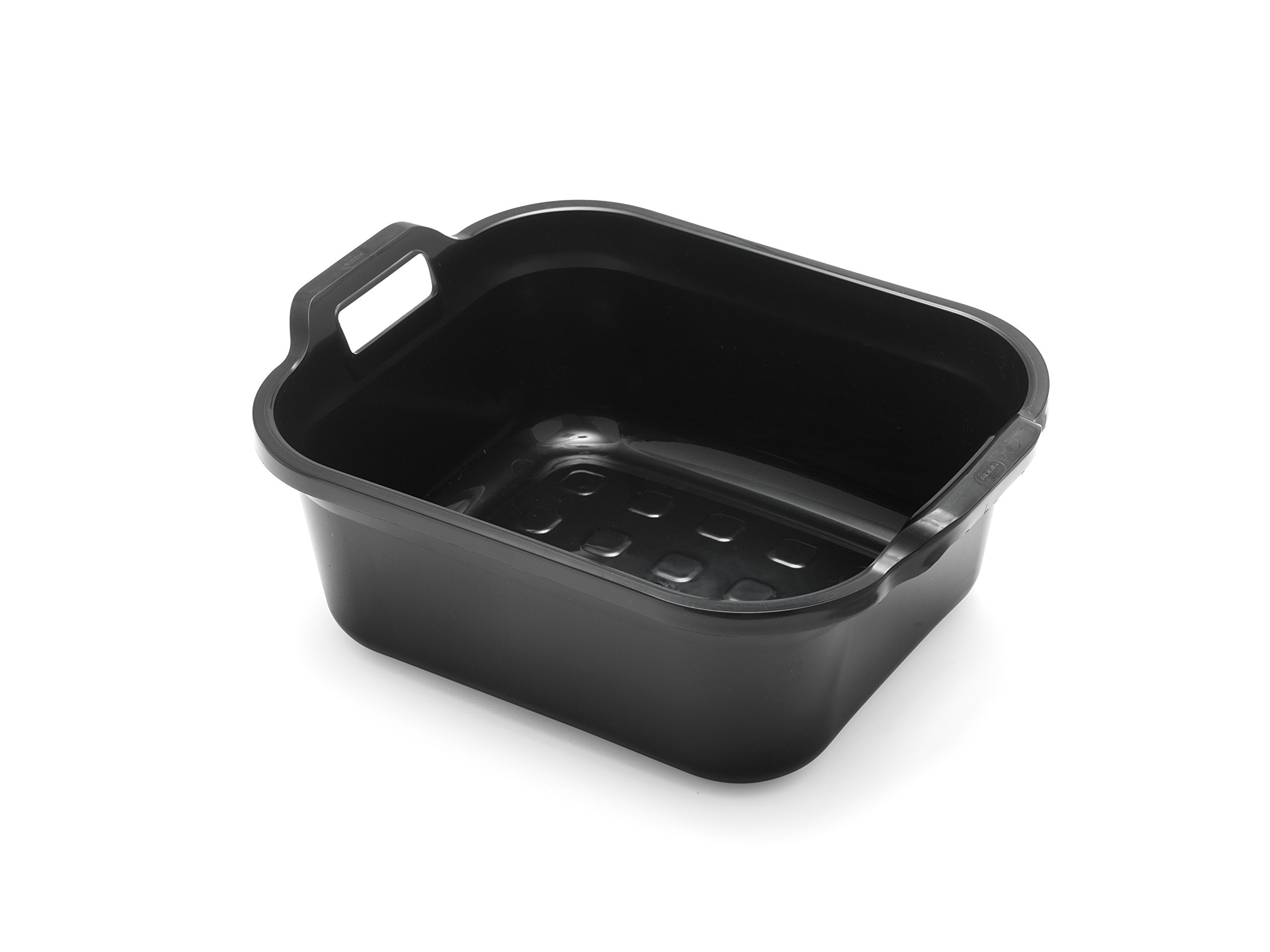 Addis Eco 10L Washing Up Bowl with Twin Handles - Made from 100% Recycled Plastic, Metallic Grey 1