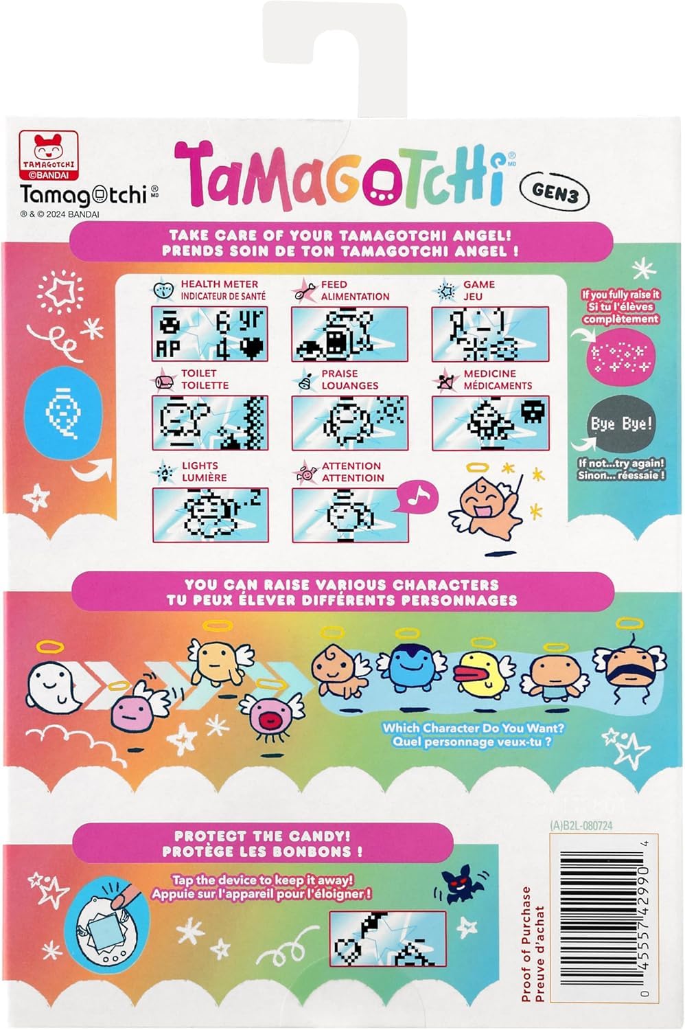 TAMAGOTCHI Original Angel Party Digital Pet - Electronic Virtual Pet Toy for Kids 8+ 8