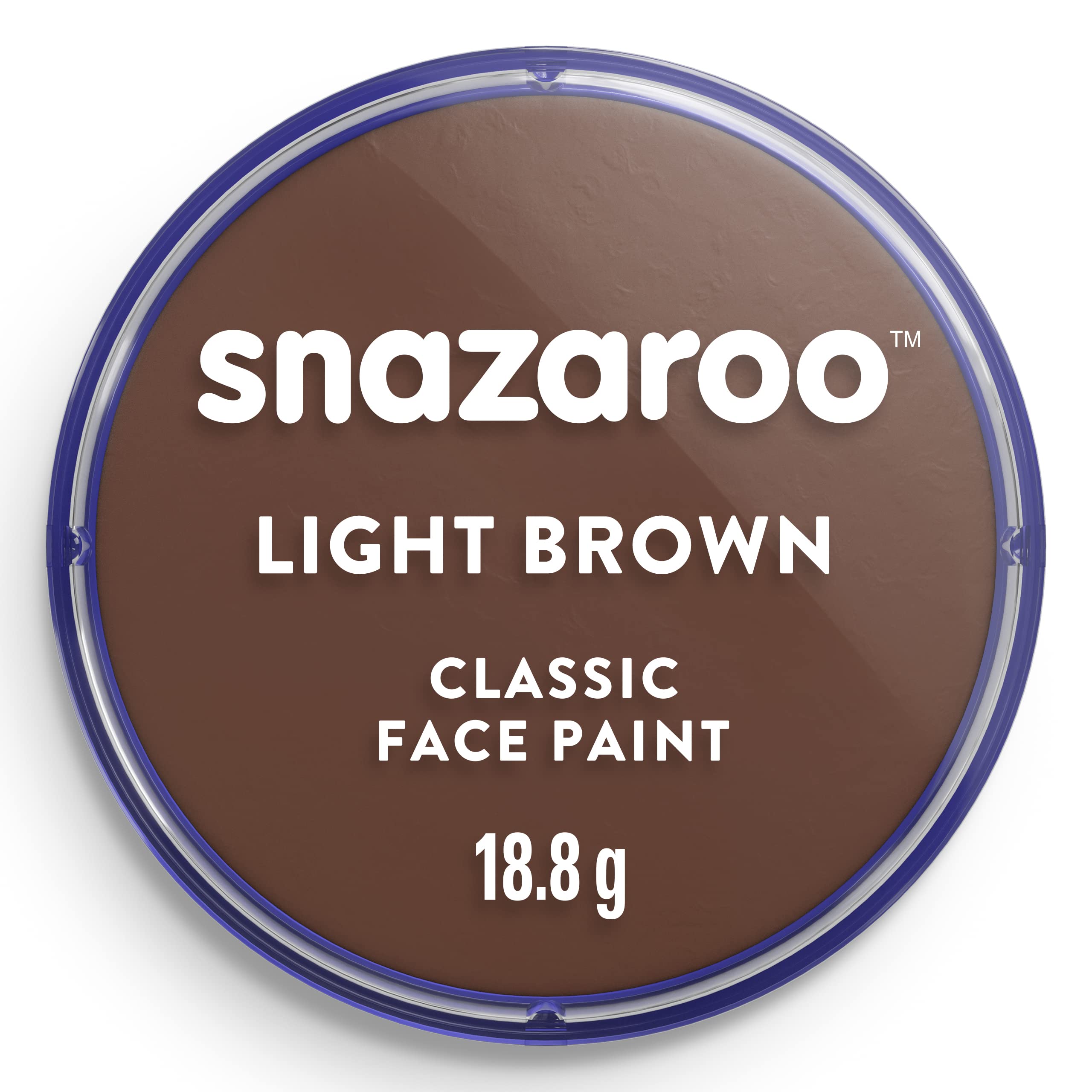 Snazaroo Light Brown Classic Face Paint (18 ml) Pack of 5