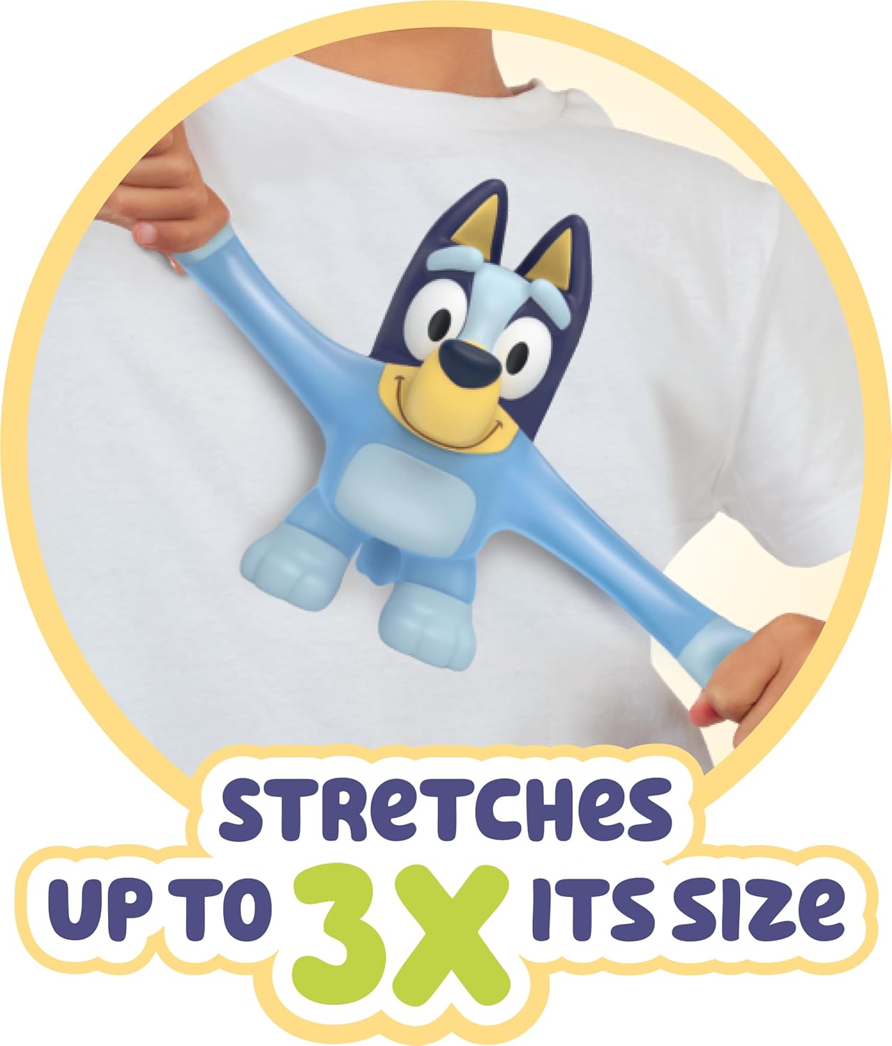 Stretchy Bluey - Super Stretchy Squishy Toy Figure for Toddlers 3+ 8