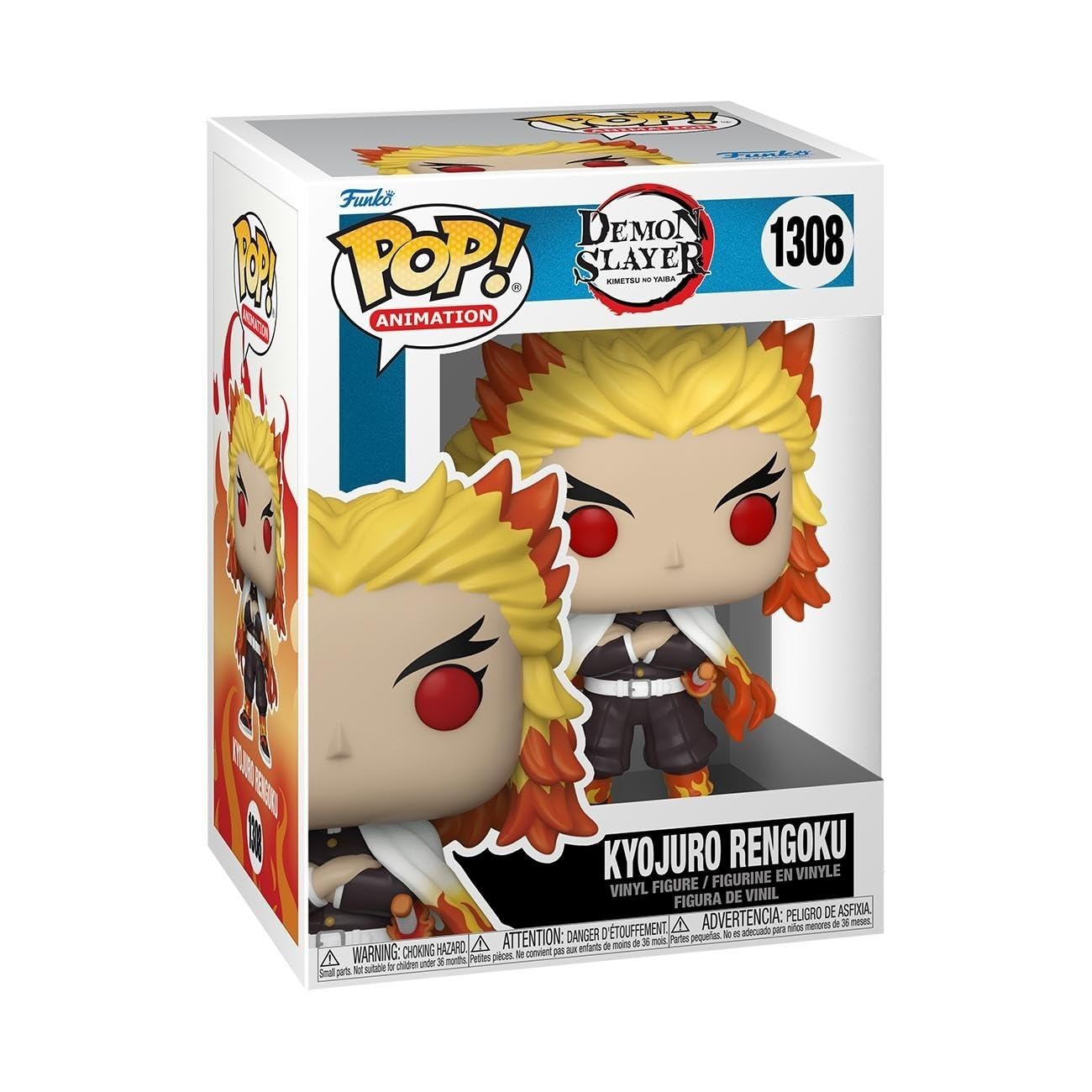 Funko Pop! Animation: Demon Slayer - Rengoku Vinyl Figure