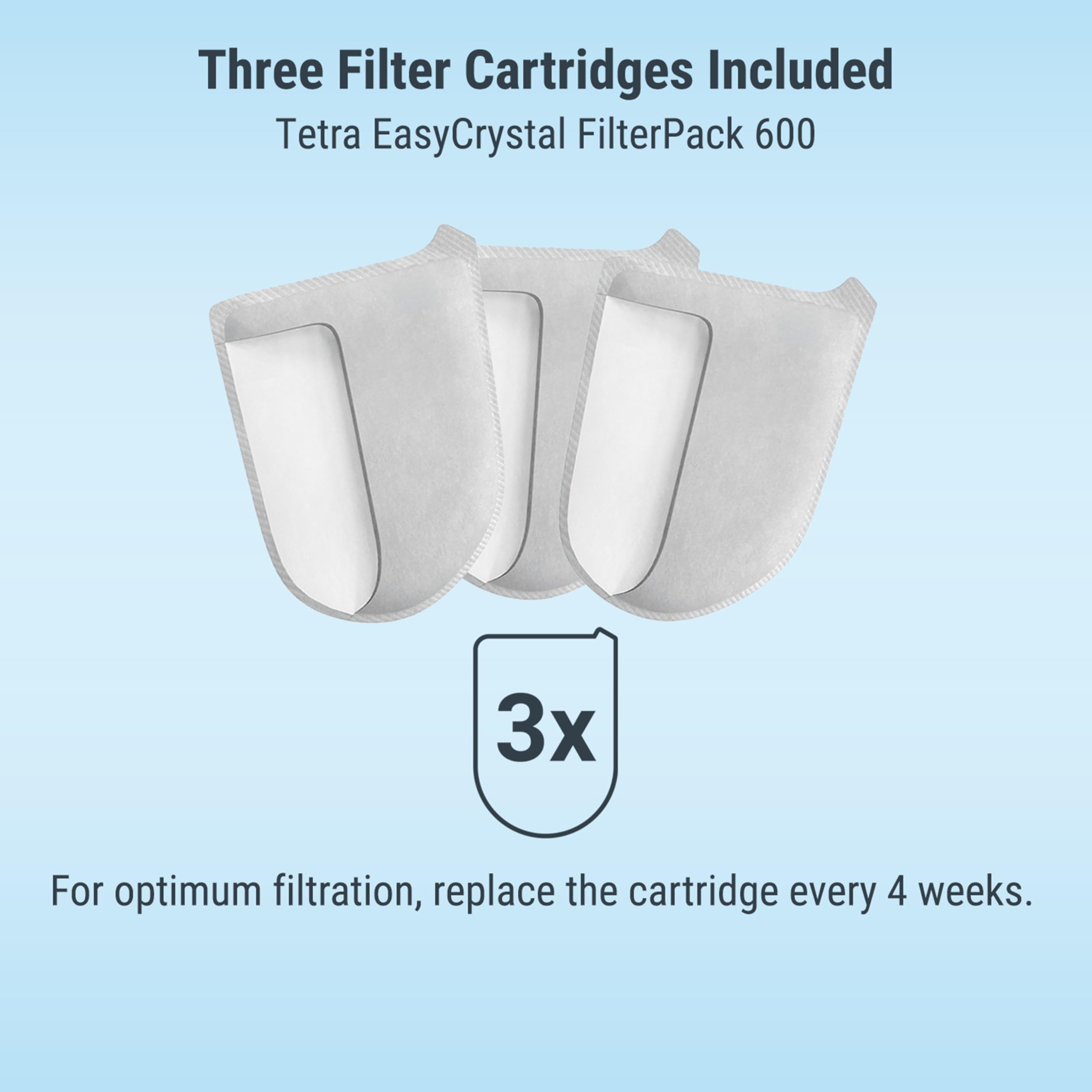 Tetra EasyCrystal 600 TH32112 Filter Pack | 3 Count | Mechanical, Biological & Chemical Filtration 4