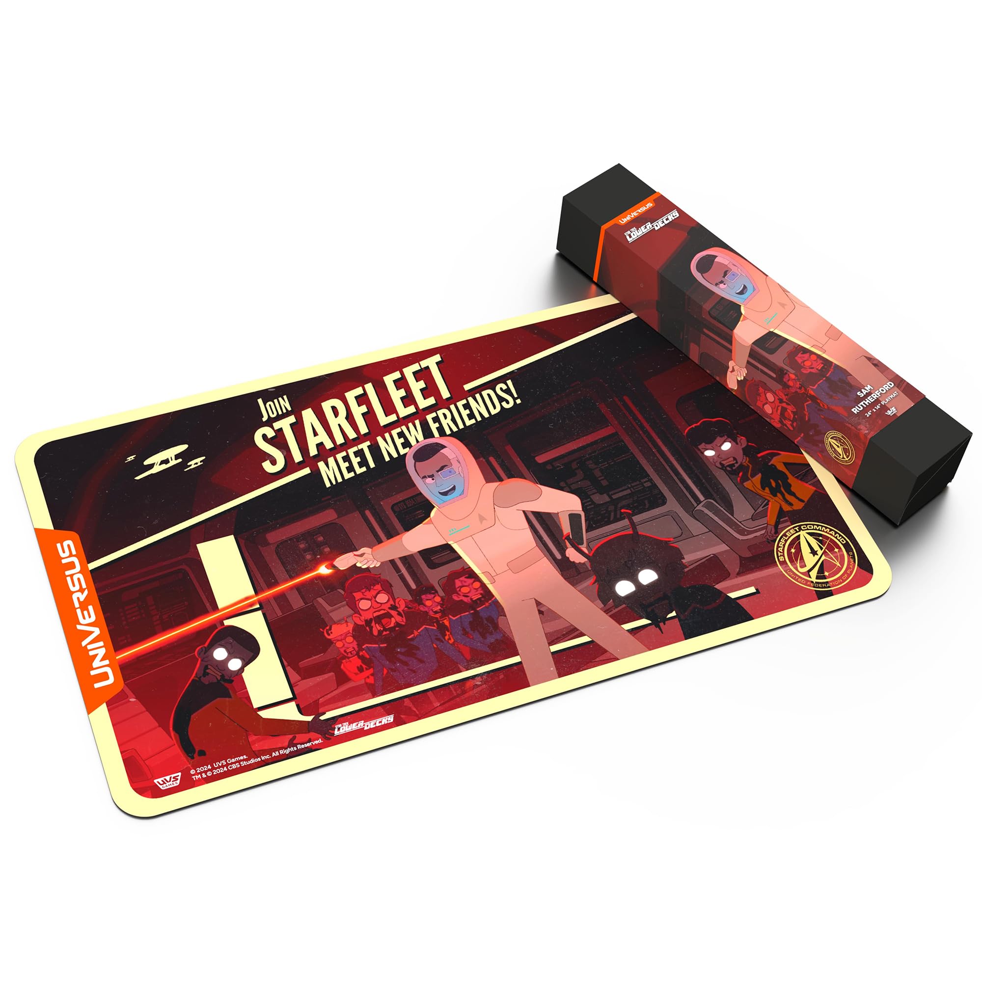 UniVersus Star Trek: Lower Decks Sam Rutherford Playmat - 24 x 14 Inches 5