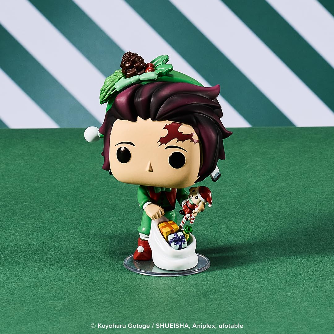 Funko Pop! Plus: Tanjiro Kamado - Demon Slayer Collectible Vinyl Figure | 3.75 Inches 3