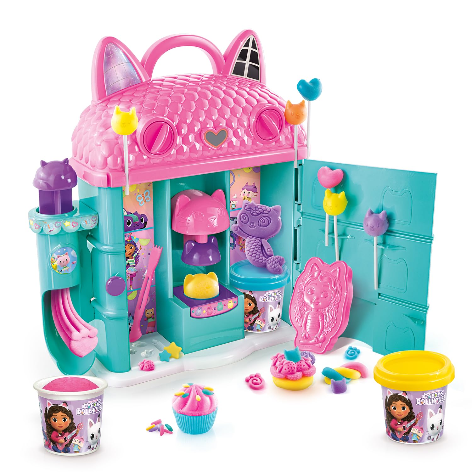 Canal Toys Gabby's Dollhouse Dough House - Creative Arts & Crafts Playset for Kids 5