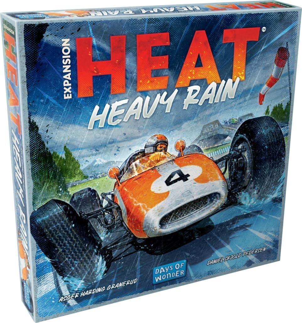 Heat: Pedal to the Metal - Heavy Rain Expansion - Board Game (2023) 1