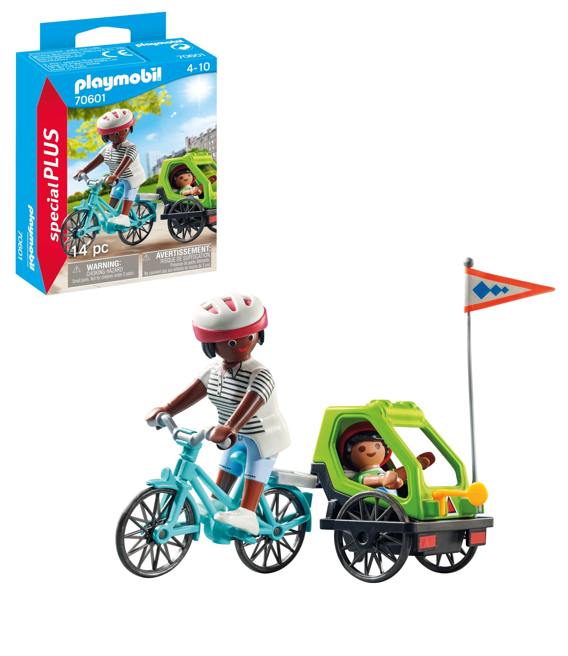 Playmobil 70601 Special Plus Bicycle Excursion Playset - Mother and Child Bike Adventure for Ages 4+ 3