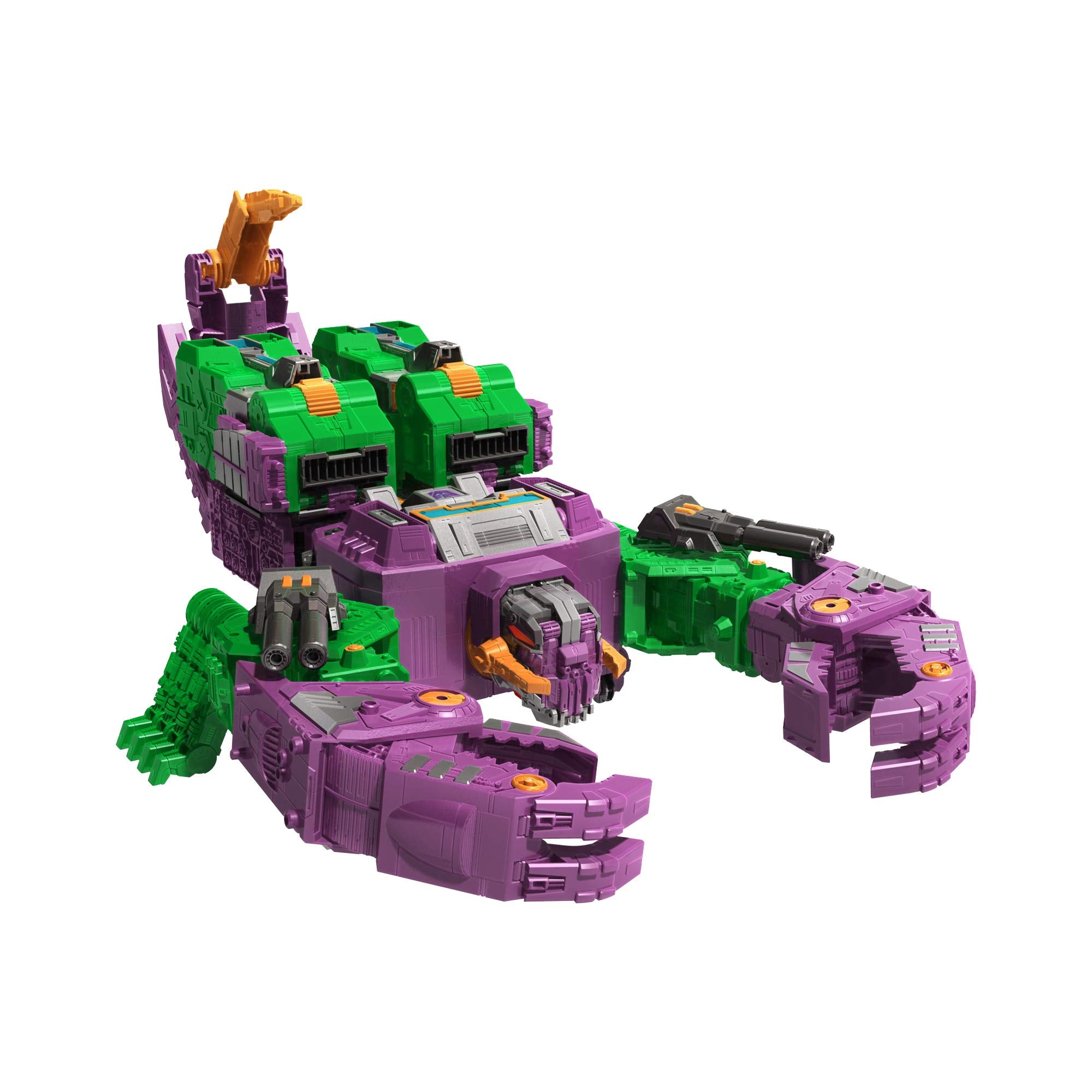Transformers Generations War for Cybertron: Earthrise Titan WFC-E25 Scorponok Triple Changer Action Figure | 8+