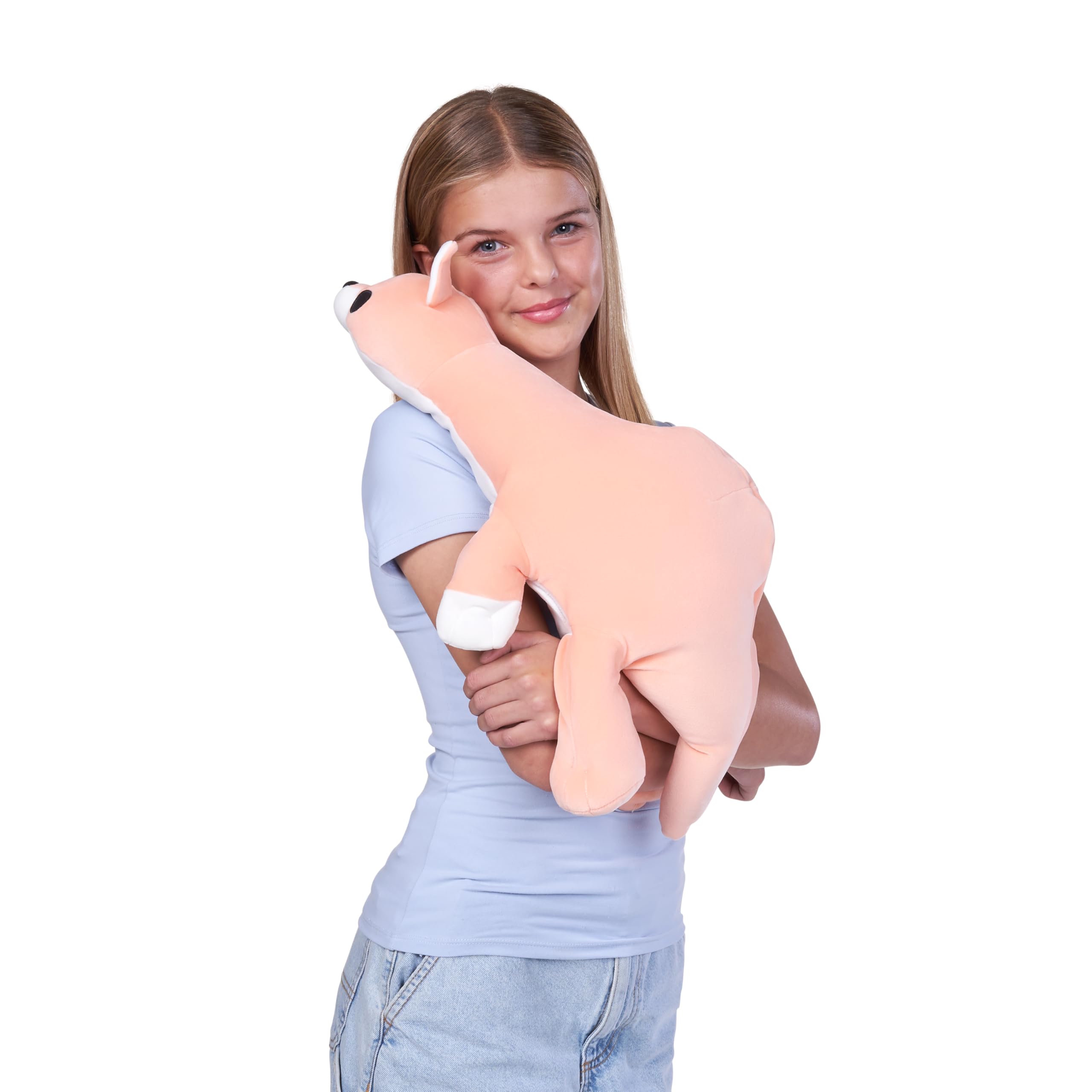 Hug-A-Lumps Medium Jess by ZURU - Weighted Plush Cuddly Toy for Stress Relief 5