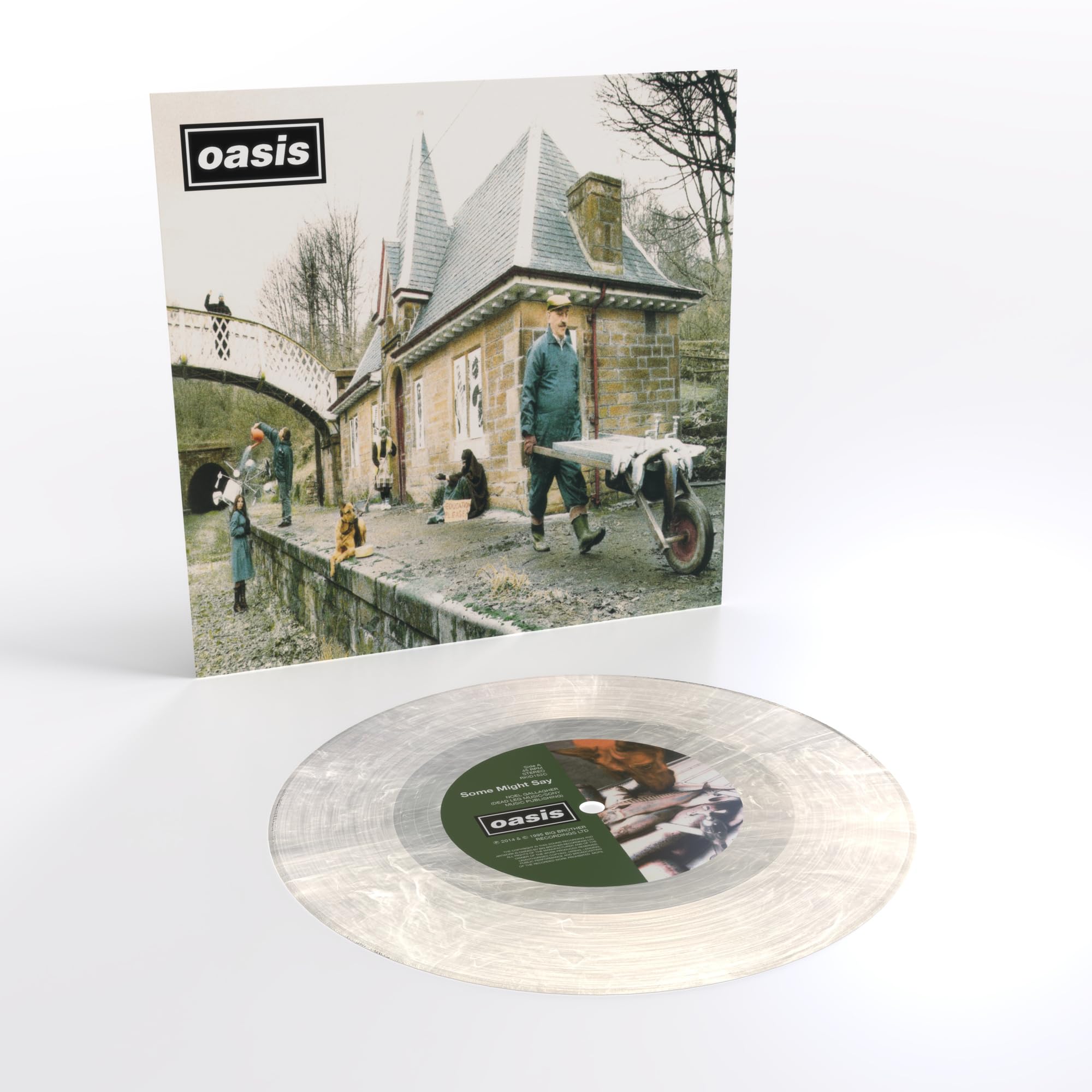 Oasis - Some Might Say [7" VINYL] - Limited Edition Pearl Coloured 30th Anniversary Single