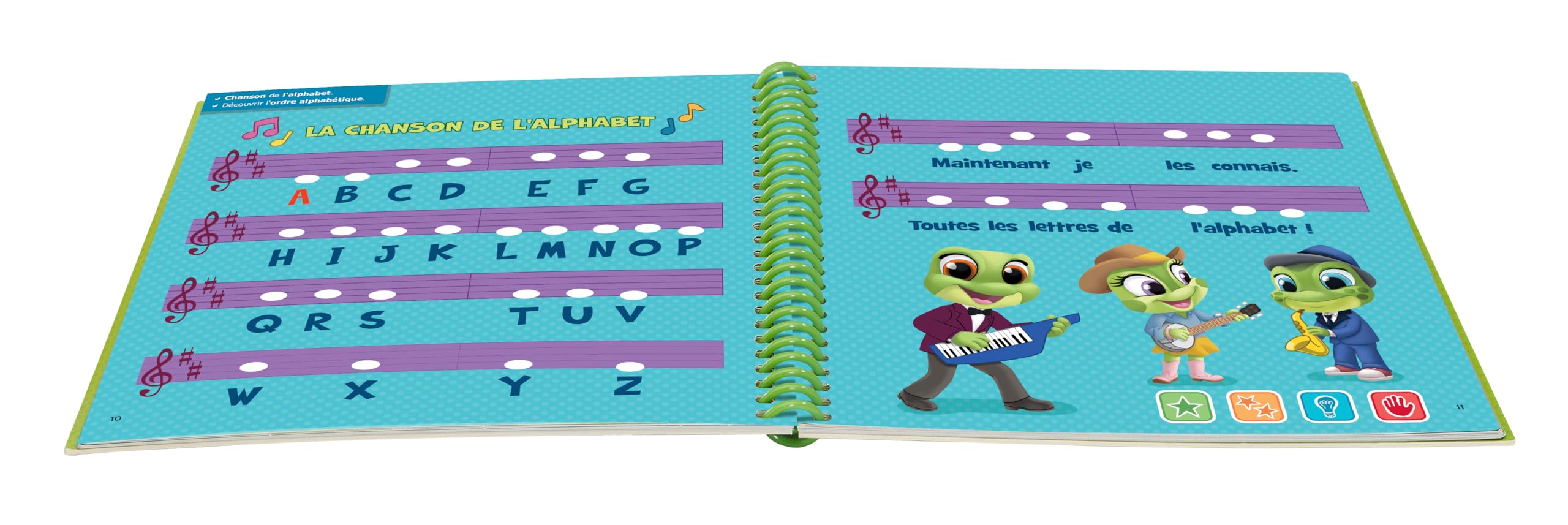 LeapFrog Leapstart Reading Buddies: ABC Alphabet Adventures with Music, Edu 12