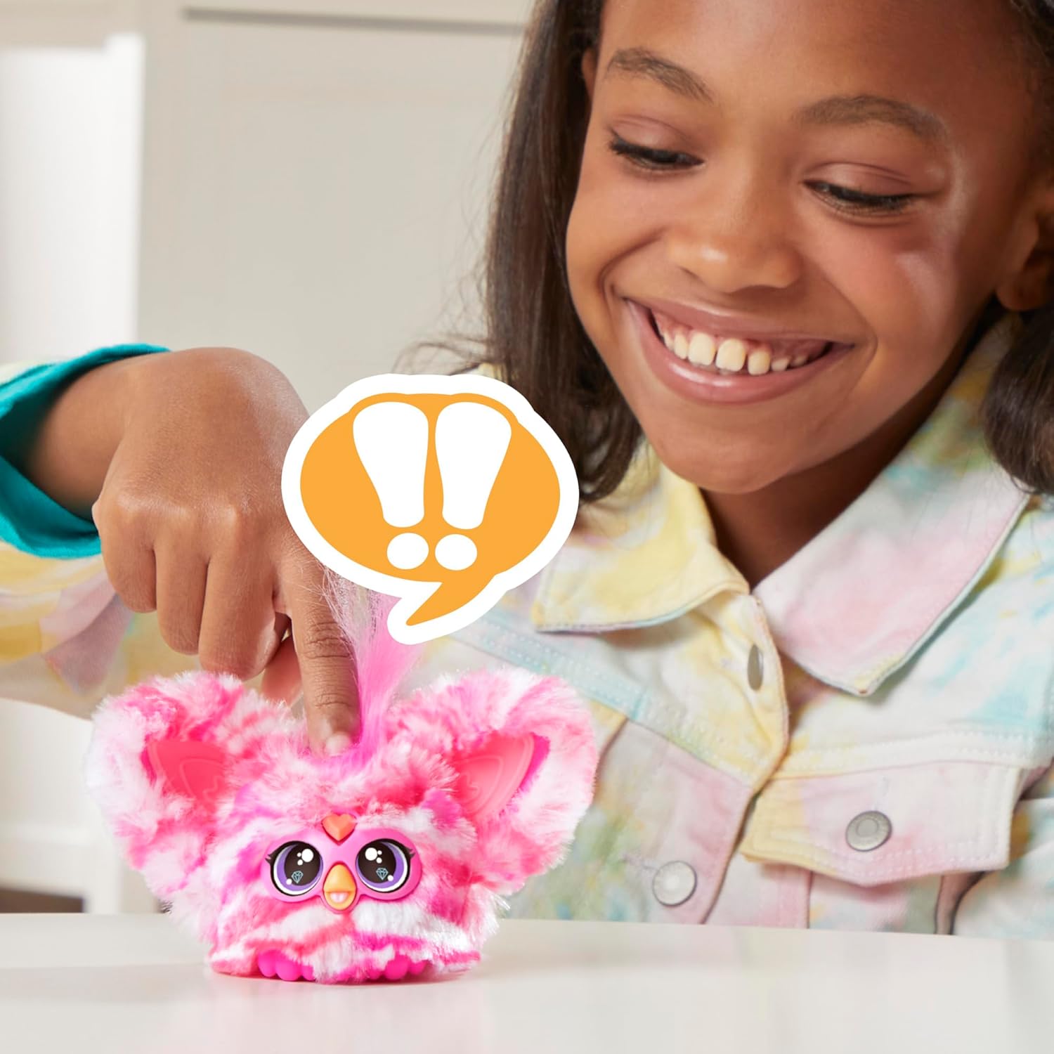 Furby Bub-Lee K-Pop Mini Electronic Plush Toy with Sound & Keychain 5
