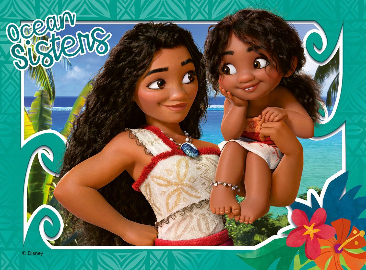 Ravensburger Disney Moana 2 Jigsaw Puzzles Set for Kids Age 3+ | 12, 16, 20, 24 Pieces 2