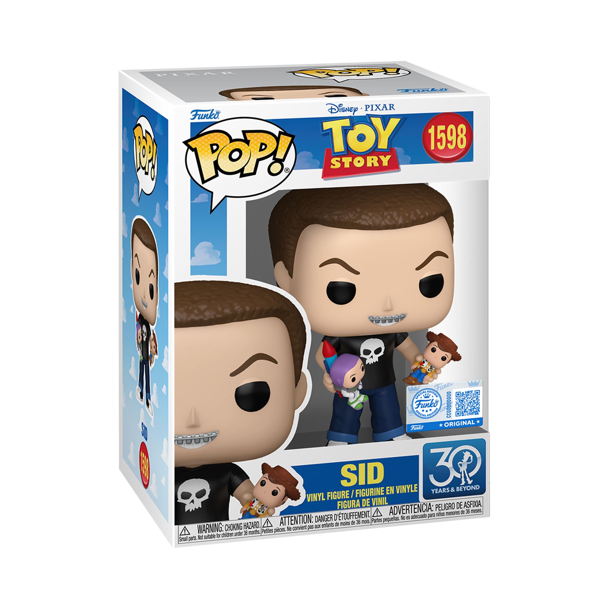 Funko Pop! Disney: Toy Story 30th - Sid Phillips Vinyl Figure
