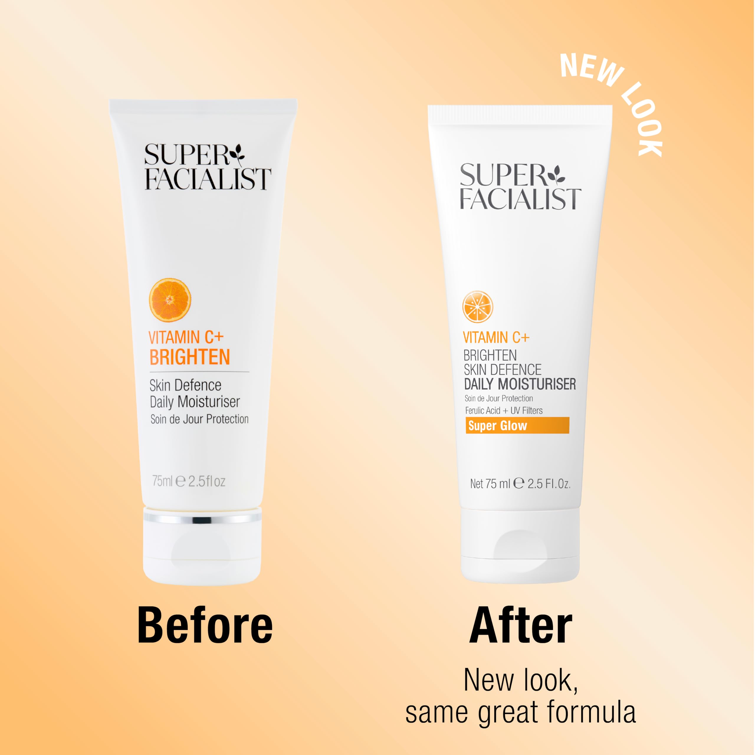 Super Facialist - Vitamin C + Skin Defence Daily Moisturiser Face Cream (80g) 4