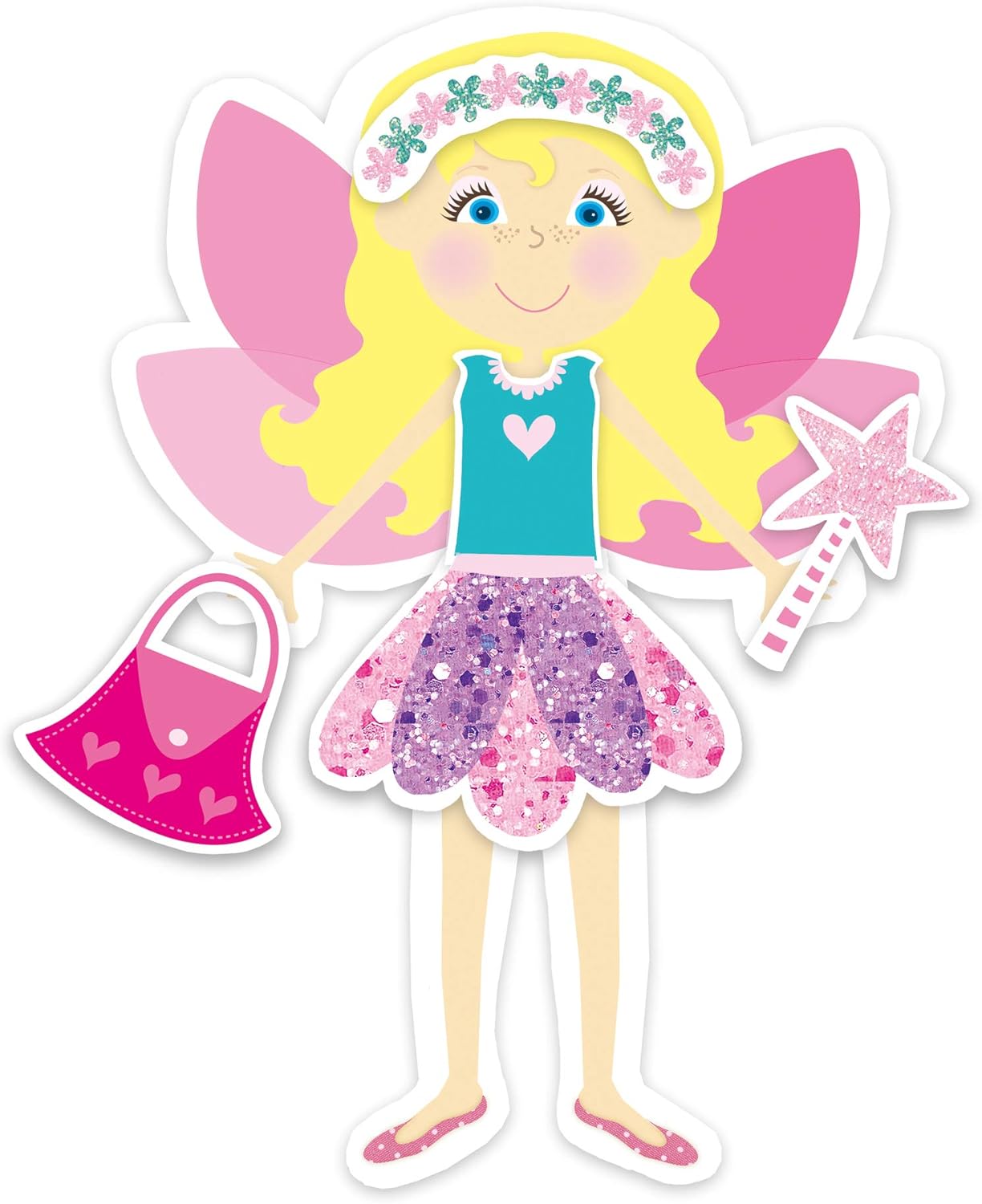 Galt Fairy Dress Up Set - Magnetic Craft Playset for Kids Ages 3+